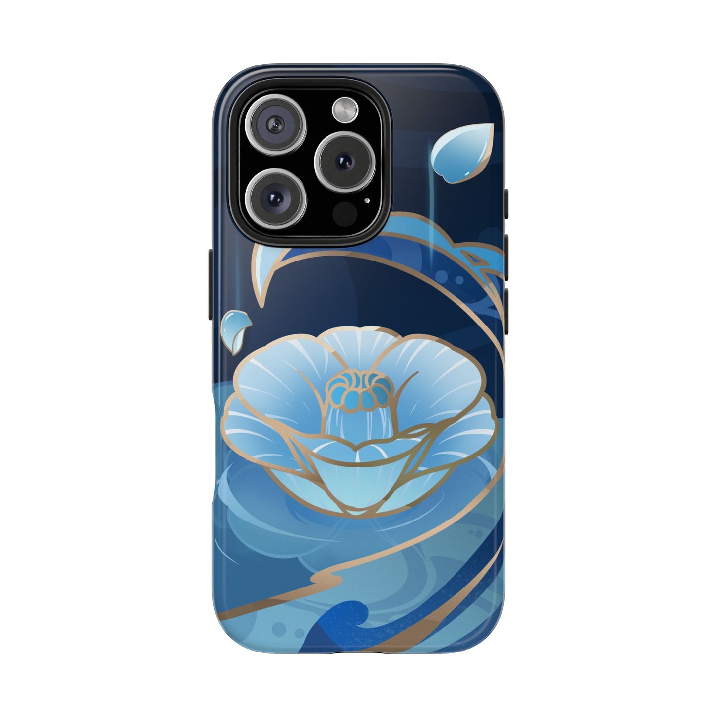 Kamisato Ayato Impact-Resistant 2-layer Tough Phone Case | iPhone | Genshin Impact