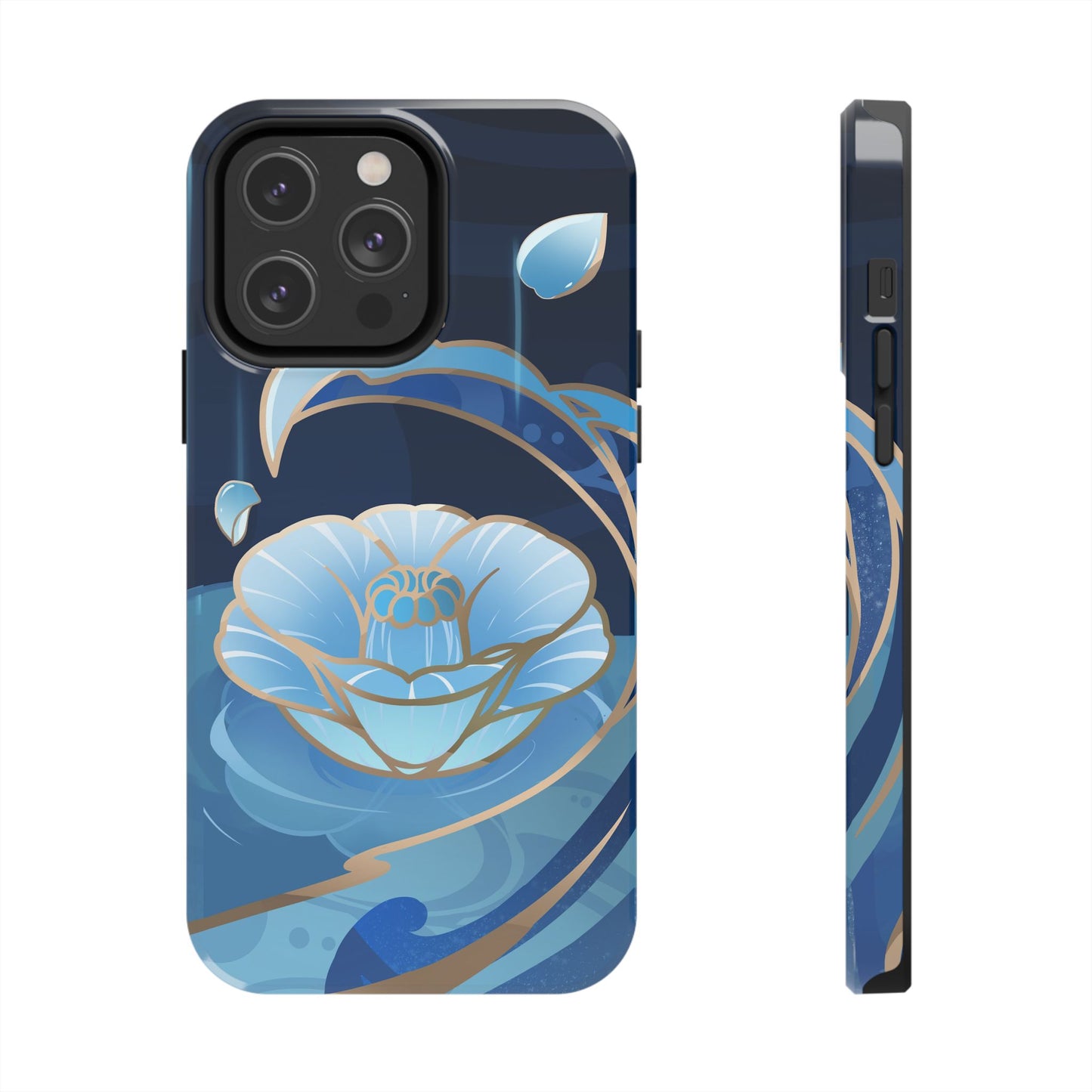 Kamisato Ayato Impact-Resistant 2-layer Tough Phone Case | iPhone | Genshin Impact