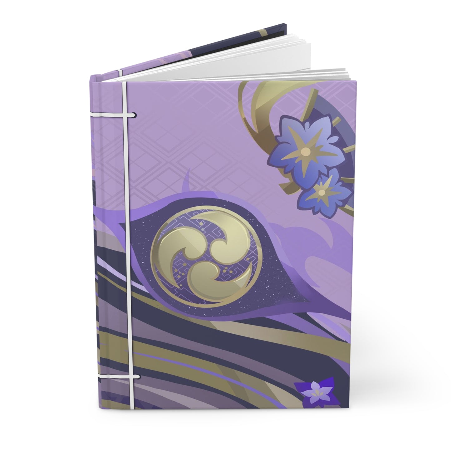 Raiden Ei | Raiden Shogun Inspired Traditional Hardcover Journal | Genshin