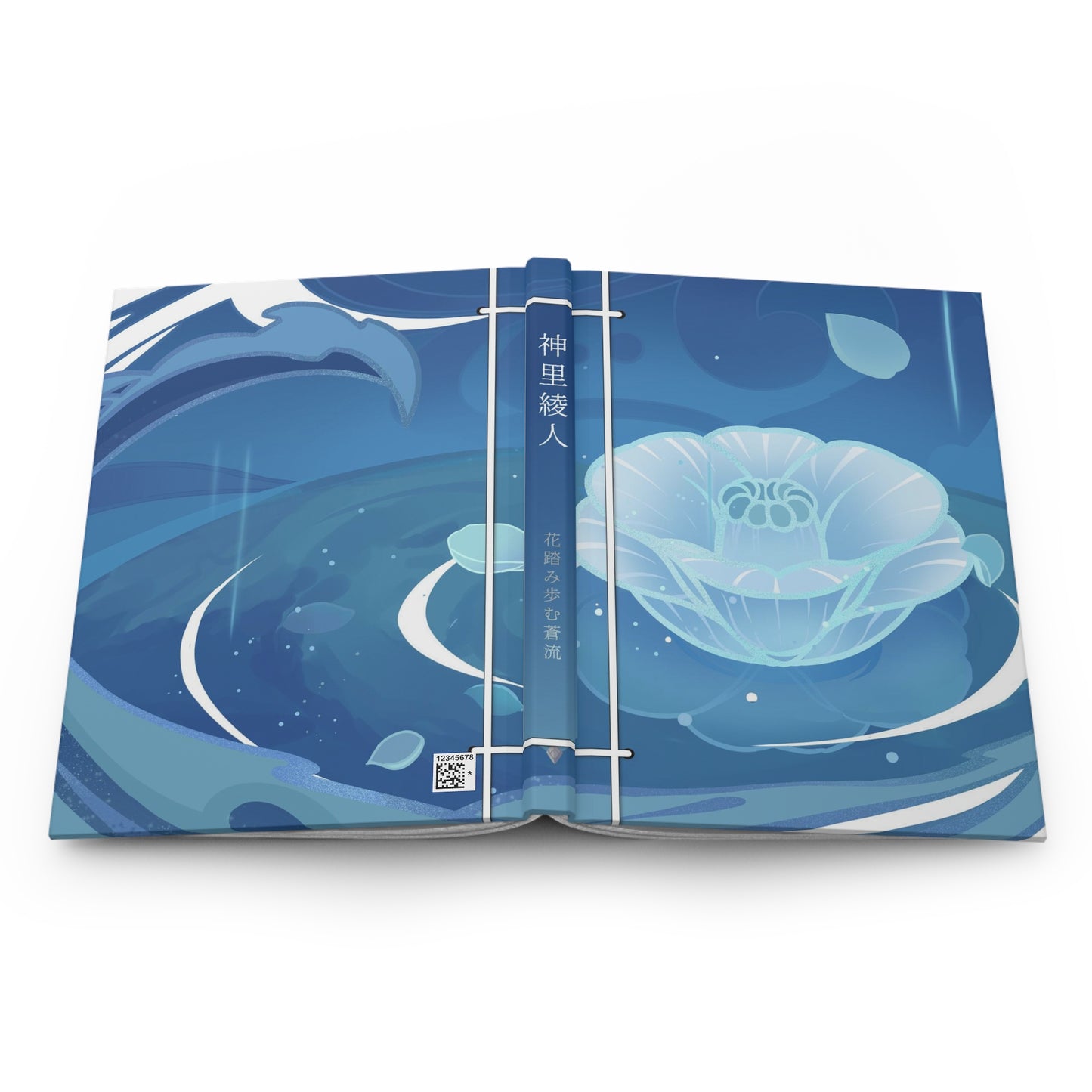 Genshin Kamisato Ayato Inspired Traditional Hardcover Journal