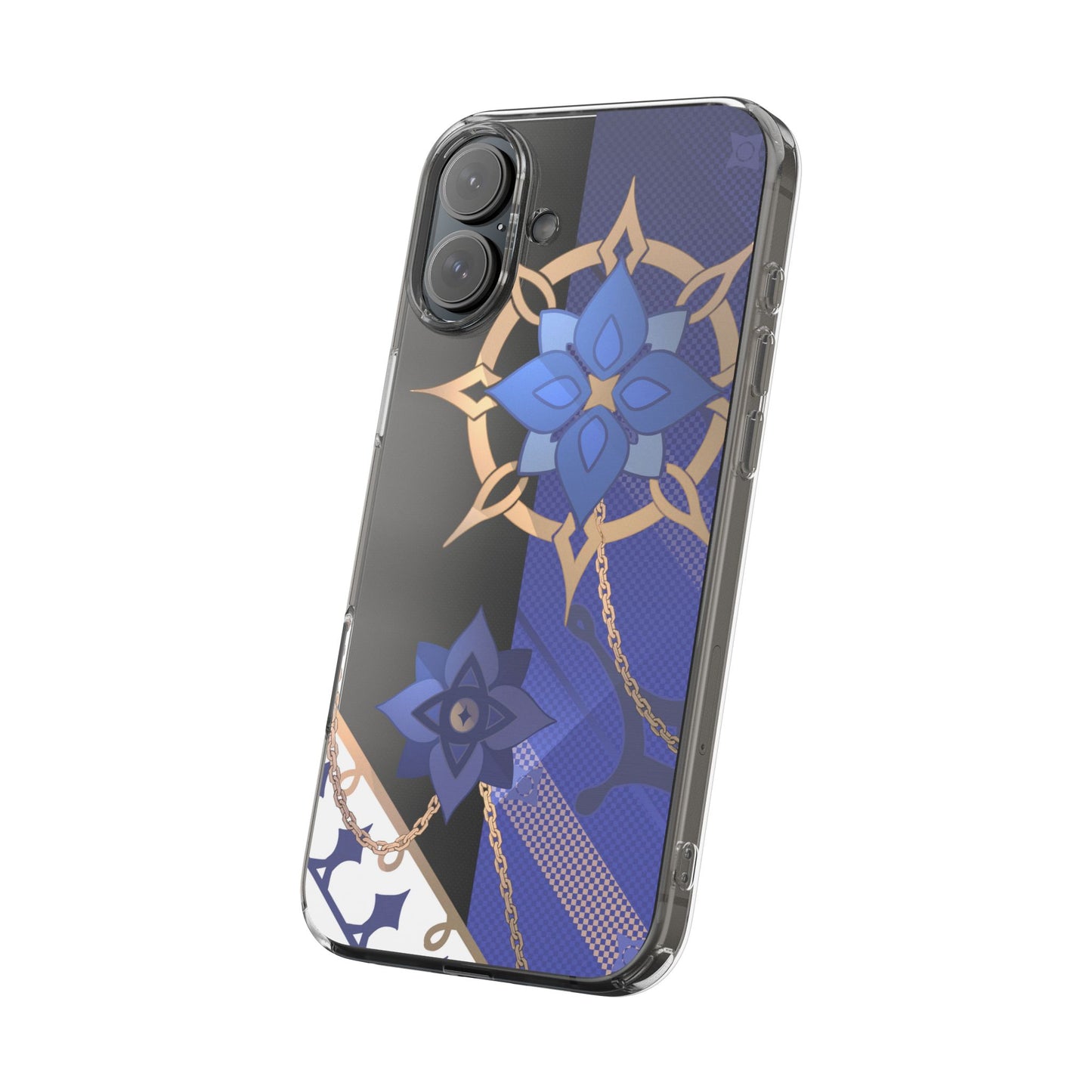 Genshin Albedo Inspired Aesthetic Clear Phone Case