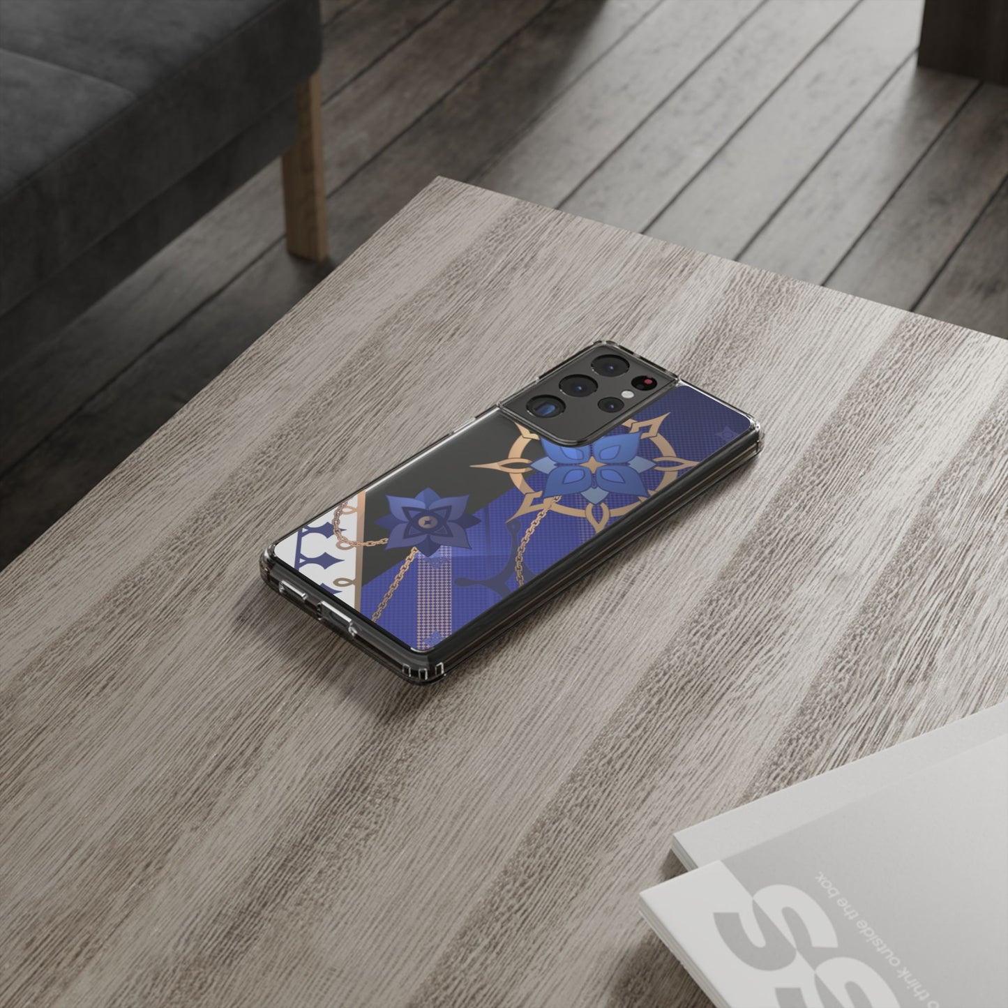 Genshin Albedo Inspired Aesthetic Clear Phone Case