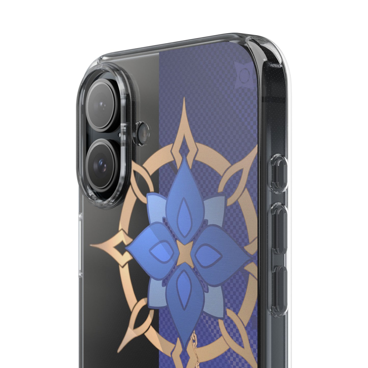 Genshin Albedo Inspired Aesthetic Clear Phone Case