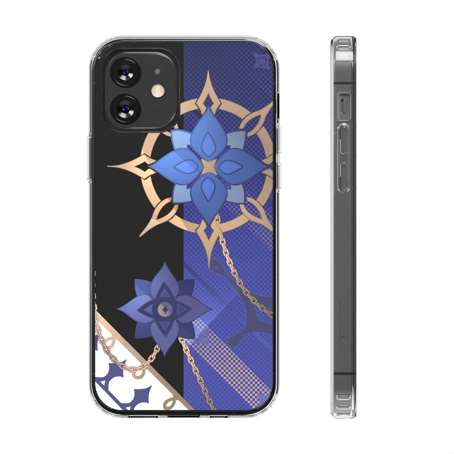Genshin Albedo Inspired Aesthetic Clear Phone Case
