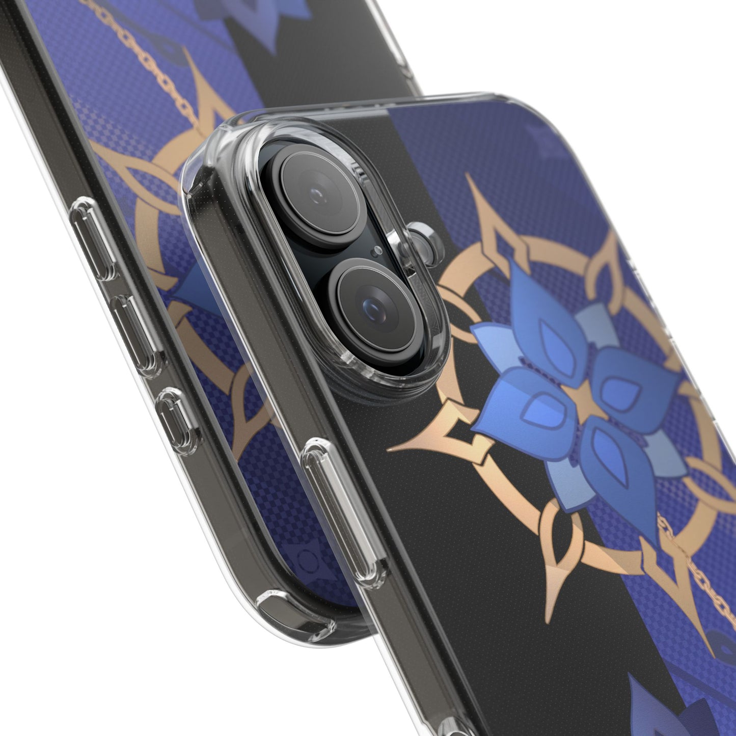 Genshin Albedo Inspired Aesthetic Clear Phone Case