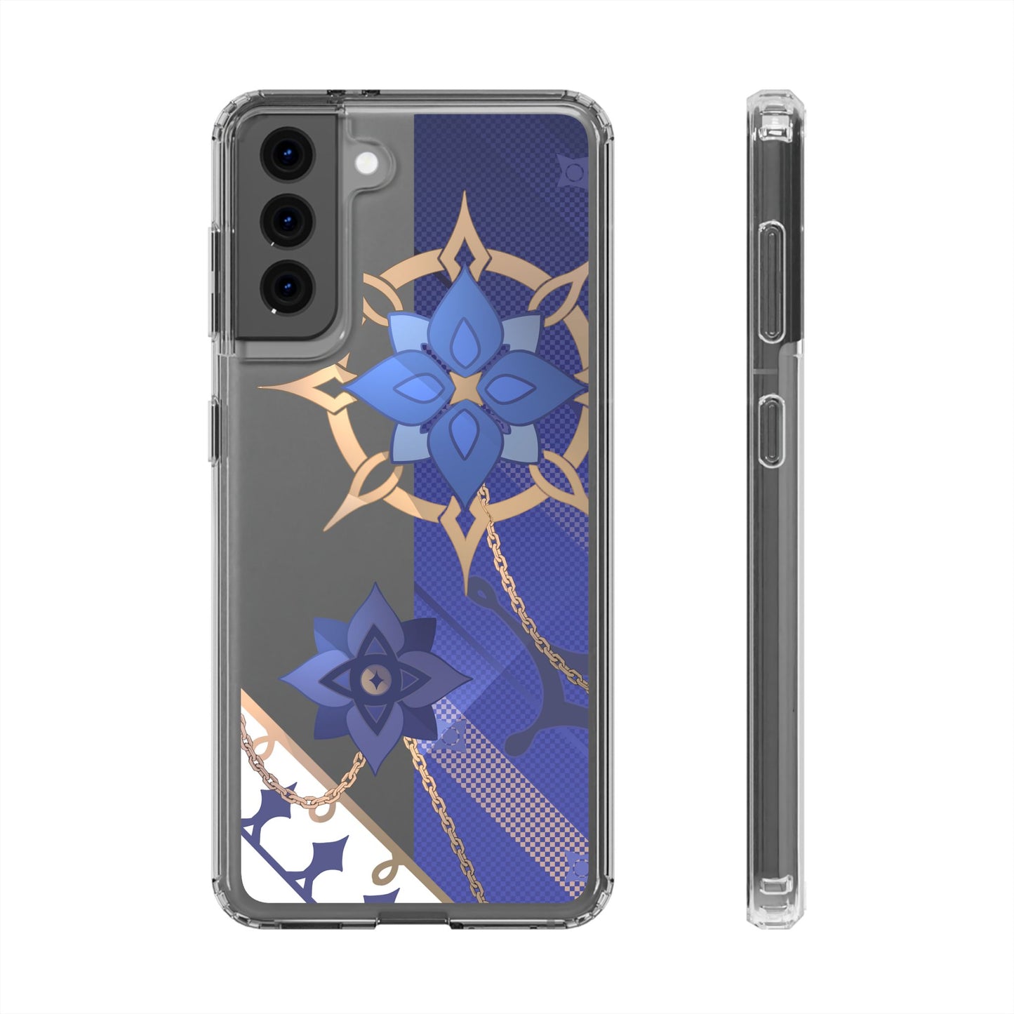Genshin Albedo Inspired Aesthetic Clear Phone Case
