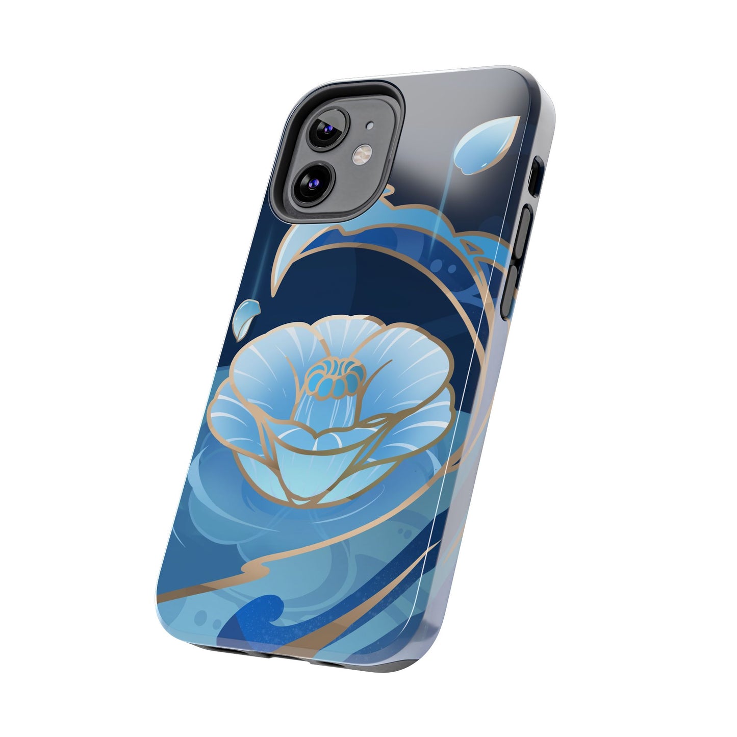 Kamisato Ayato Impact-Resistant 2-layer Tough Phone Case | iPhone | Genshin Impact