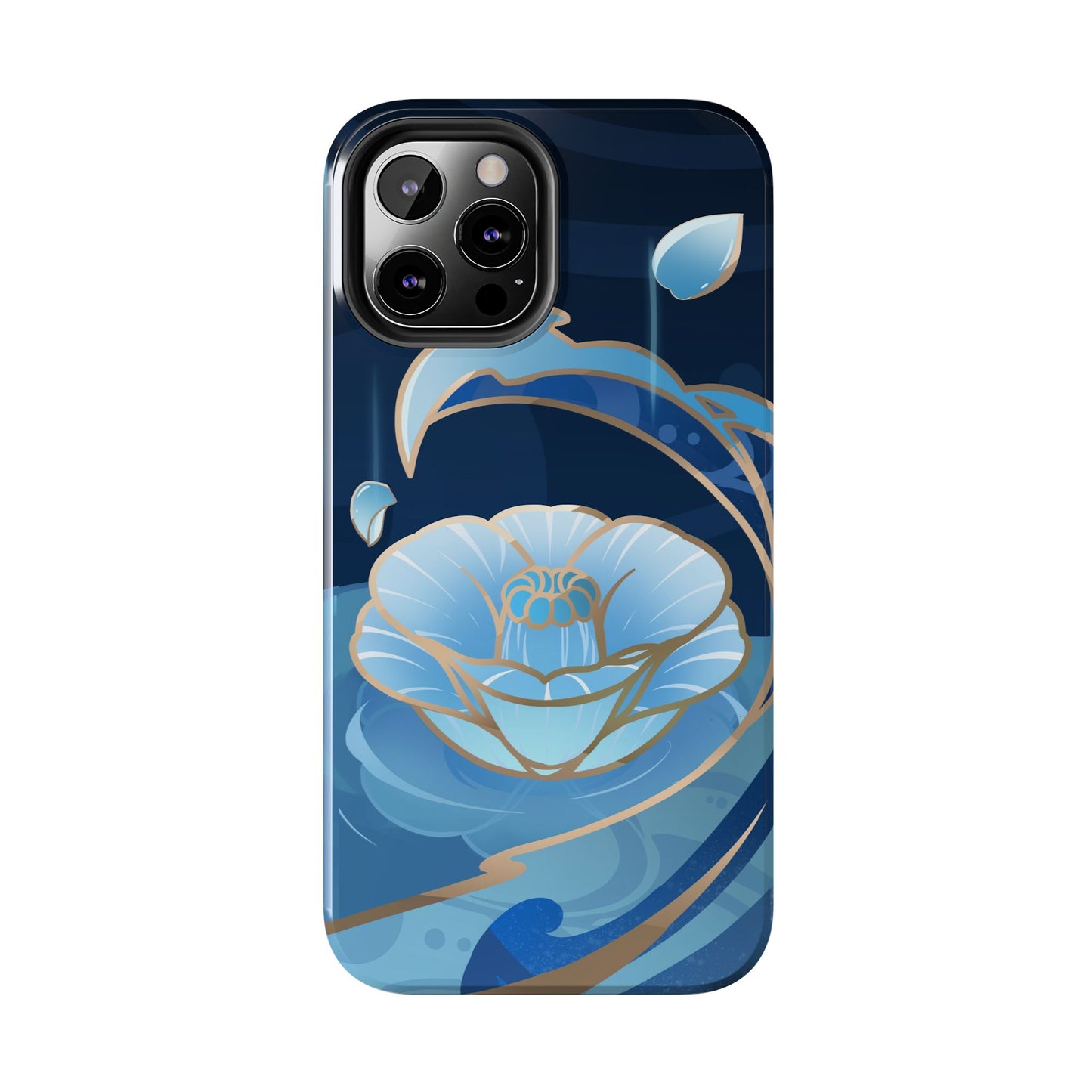 Kamisato Ayato Impact-Resistant 2-layer Tough Phone Case | iPhone | Genshin Impact