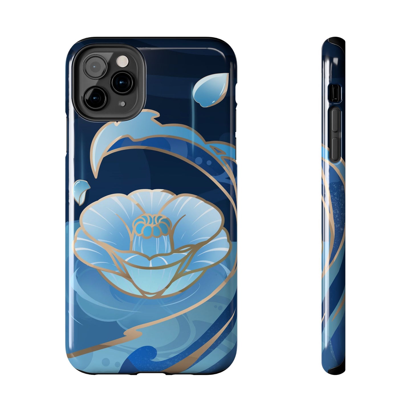 Kamisato Ayato Impact-Resistant 2-layer Tough Phone Case | iPhone | Genshin Impact