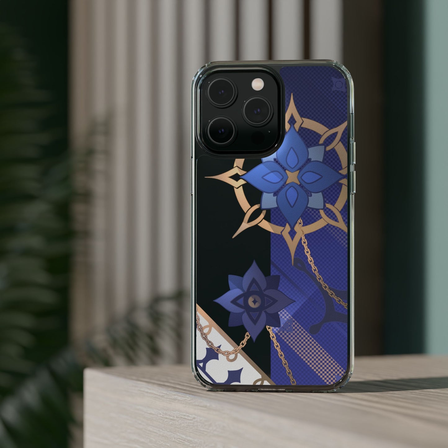 Genshin Albedo Inspired Aesthetic Clear Phone Case