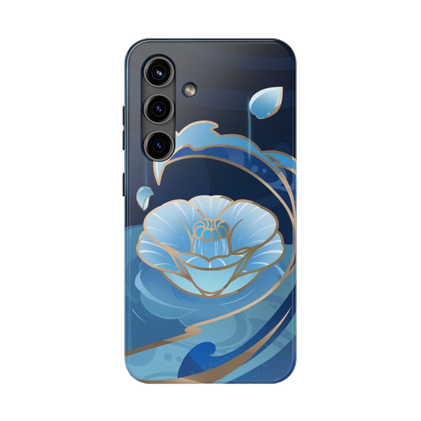 Kamisato Ayato Impact-Resistant 2-layer Tough Phone Case | iPhone | Genshin Impact