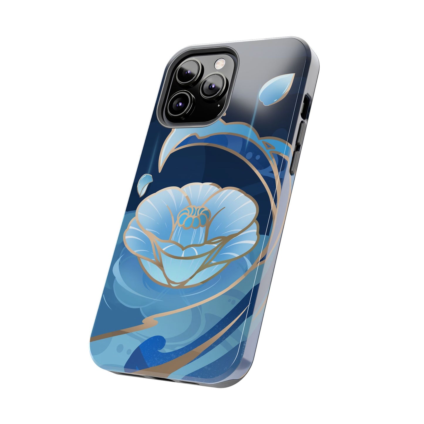 Kamisato Ayato Impact-Resistant 2-layer Tough Phone Case | iPhone | Genshin Impact