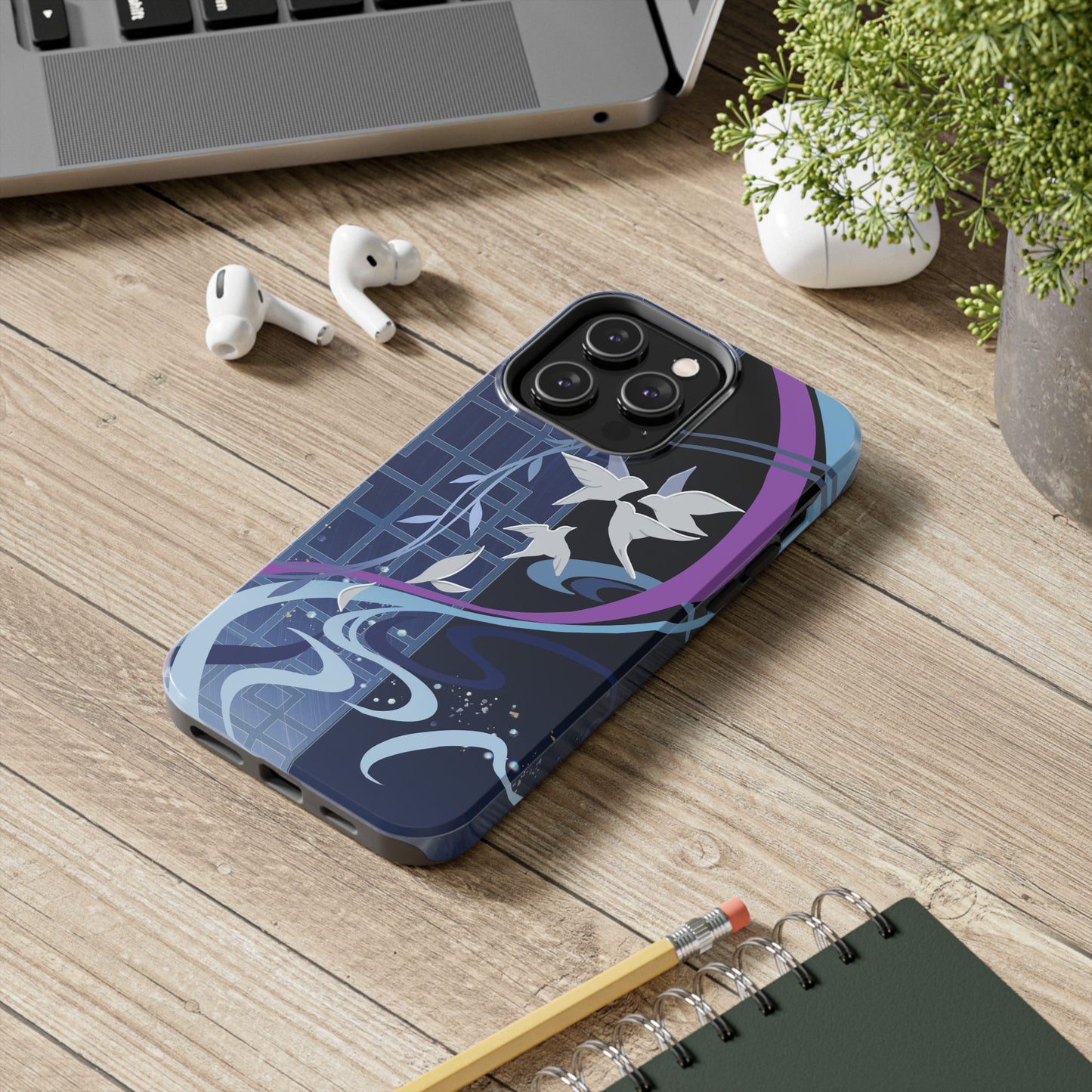 HSR Yanqing Honkai Star Rail Impact-Resistant 2-layer Tough Phone Case