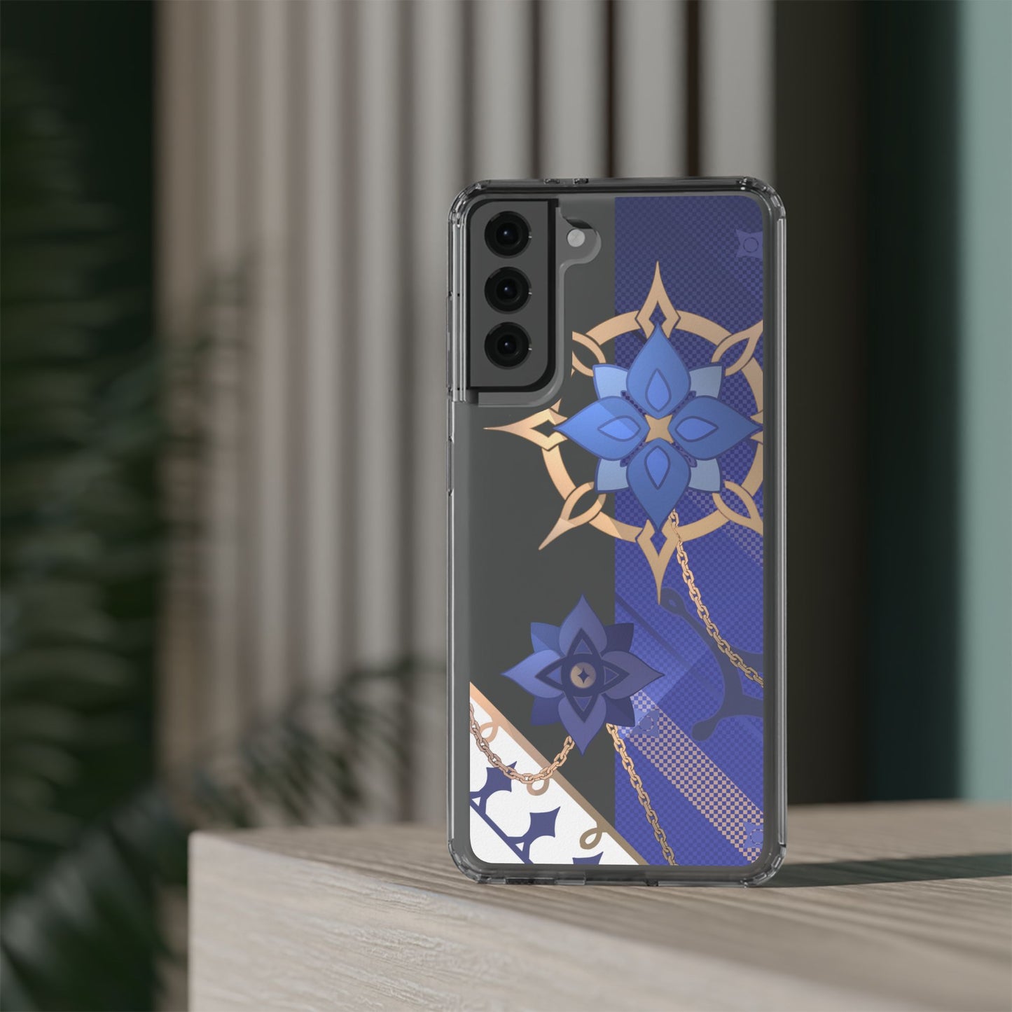 Genshin Albedo Inspired Aesthetic Clear Phone Case