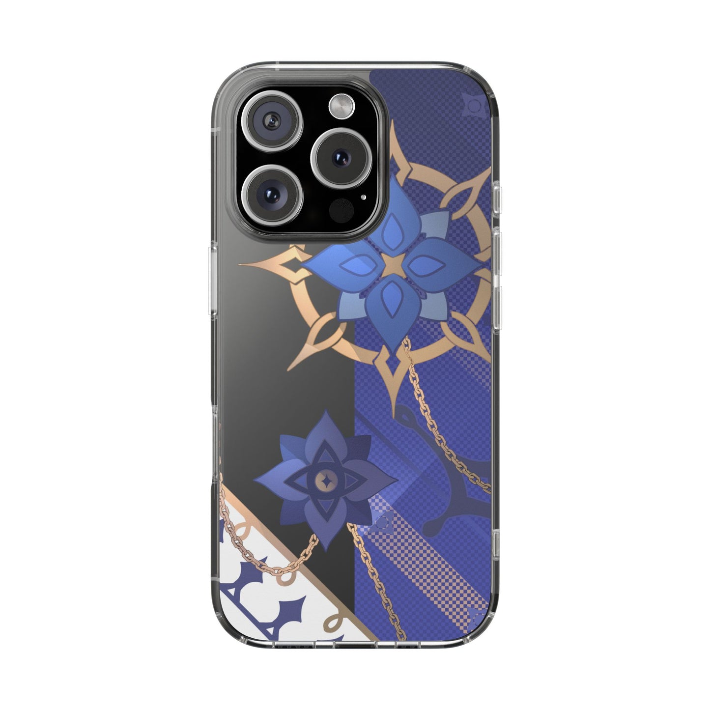 Genshin Albedo Inspired Aesthetic Clear Phone Case