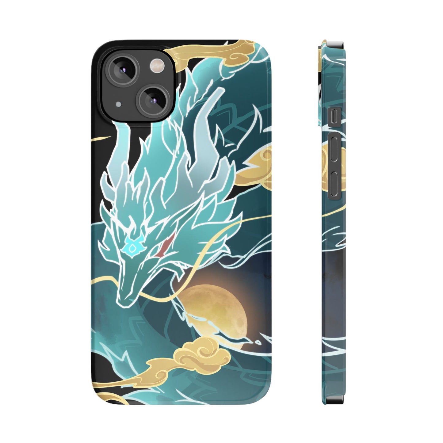 Imbibitor Lunae Dan Heng Dragon Honkai Star Rail HSR Slim Phone Case iphone 15, XR, 7, 8, etc.