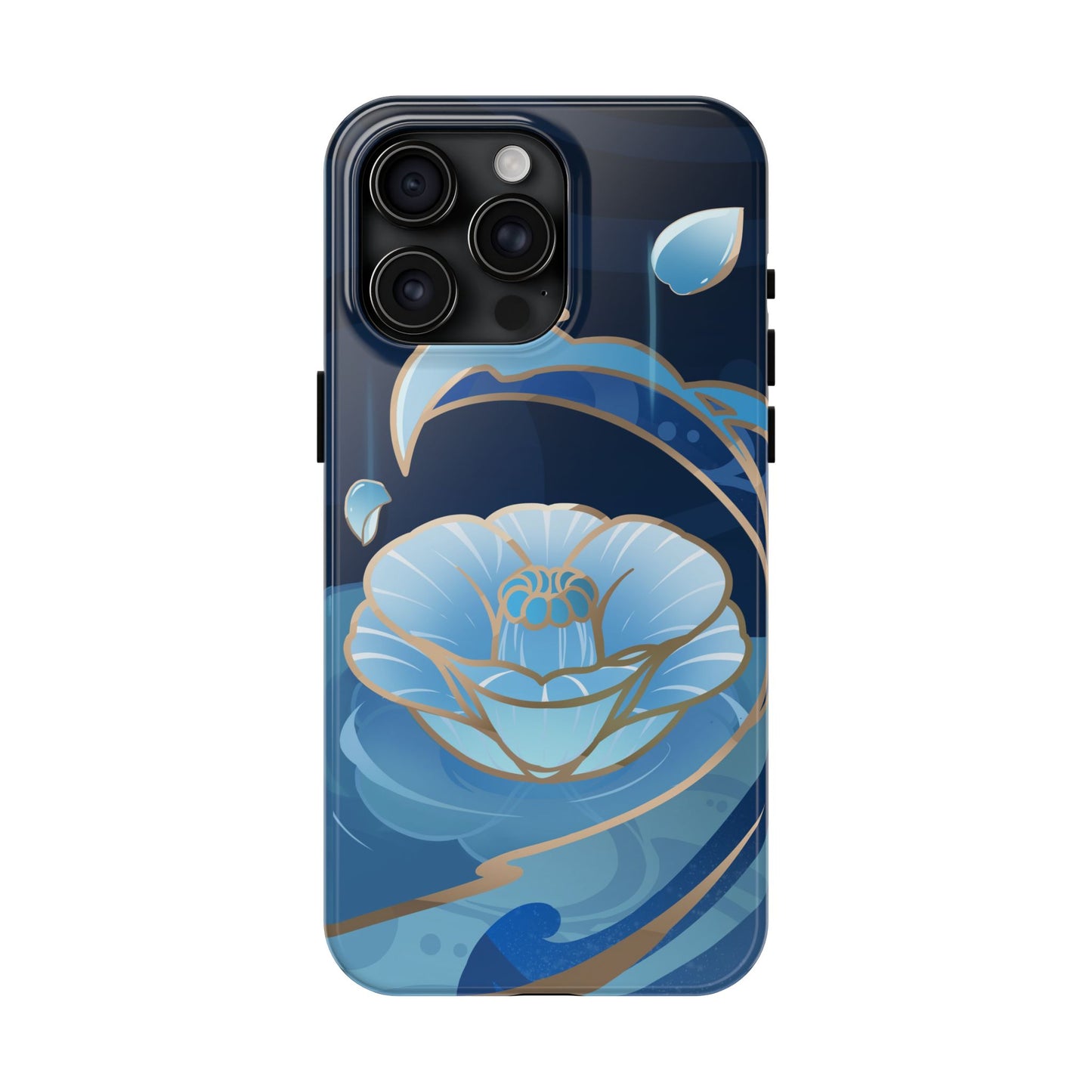 Kamisato Ayato Impact-Resistant 2-layer Tough Phone Case | iPhone | Genshin Impact