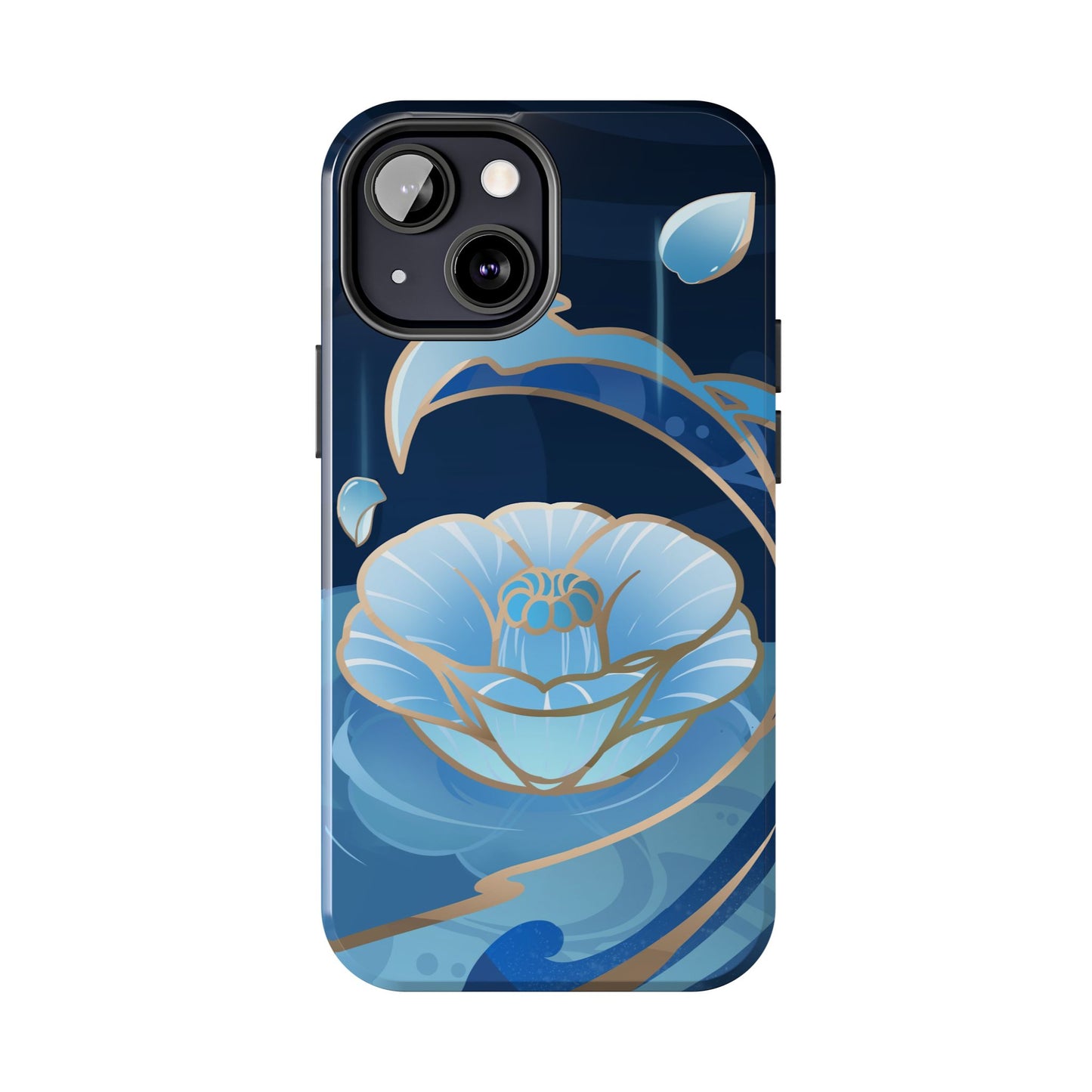 Kamisato Ayato Impact-Resistant 2-layer Tough Phone Case | iPhone | Genshin Impact