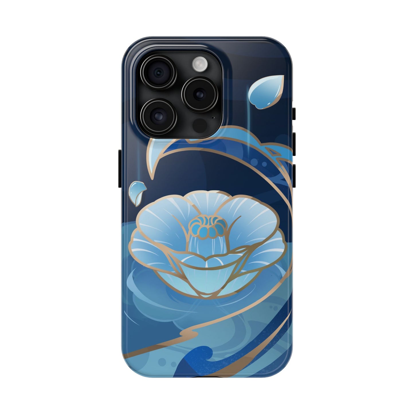 Kamisato Ayato Impact-Resistant 2-layer Tough Phone Case | iPhone | Genshin Impact