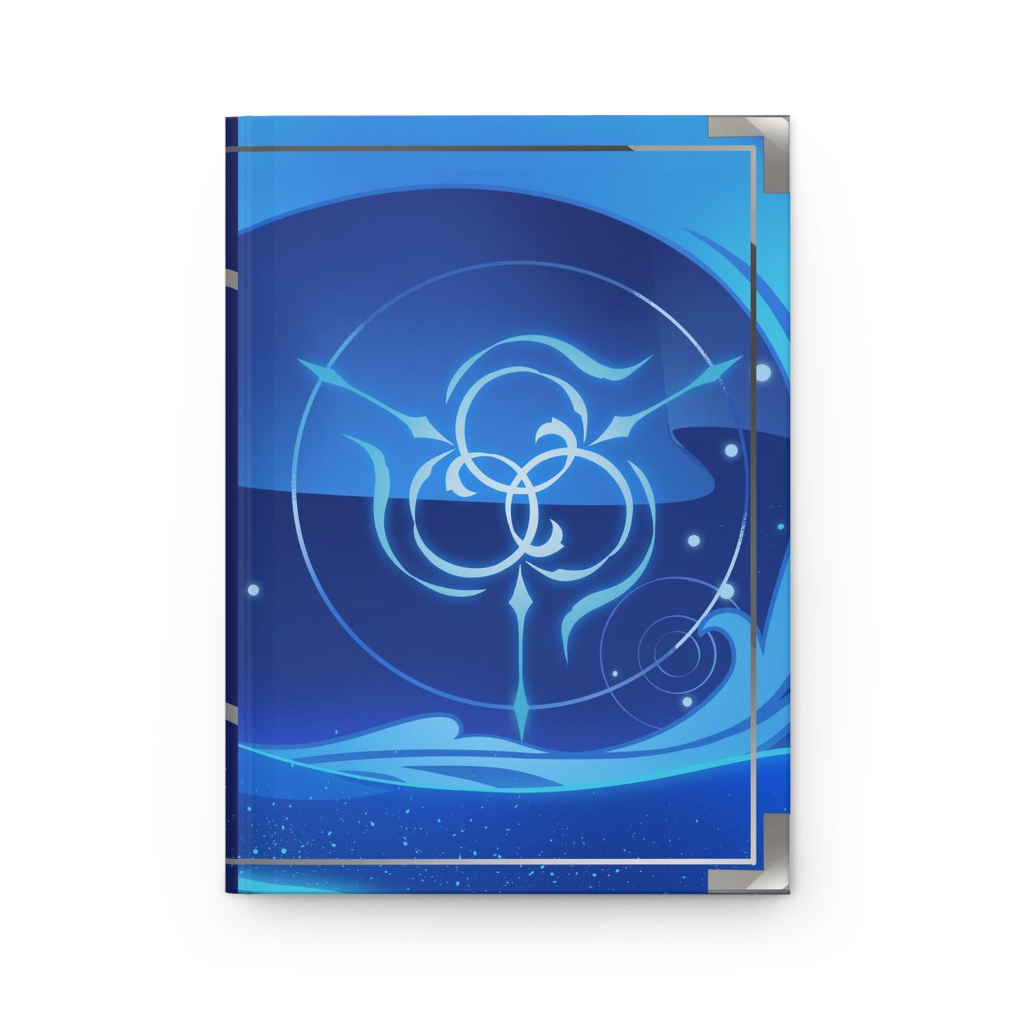 Genshin Neuvillette Inspired Traditional Hardcover Journal