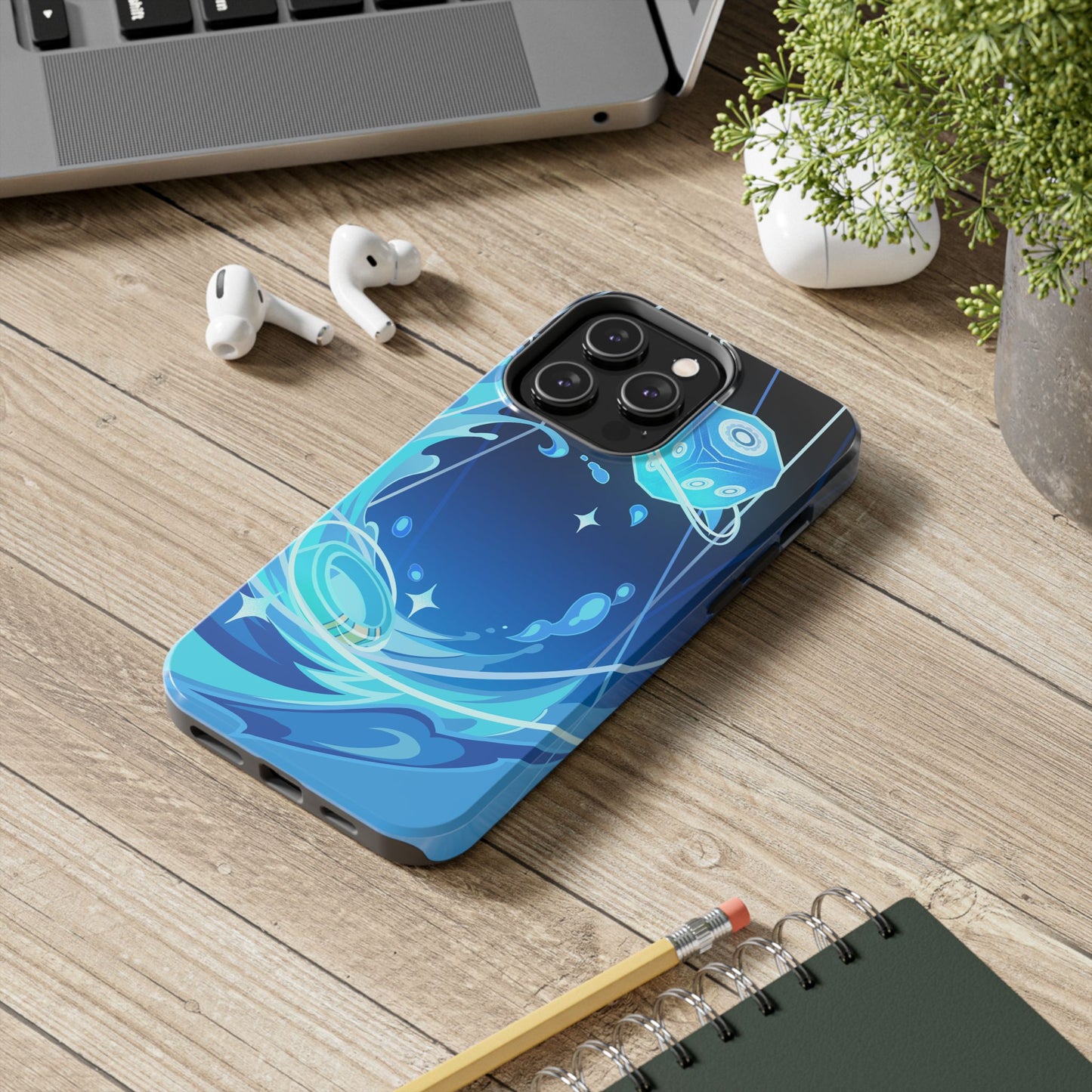 Yelan Genshin Impact-Resistant 2-layer Tough Phone Case