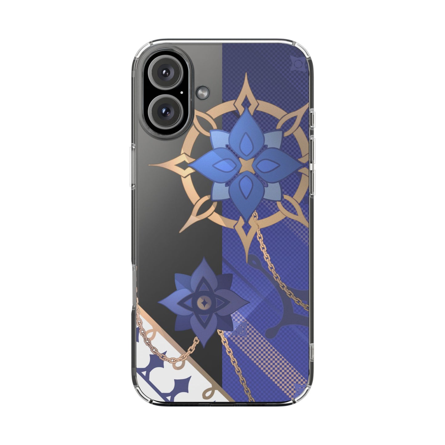 Genshin Albedo Inspired Aesthetic Clear Phone Case