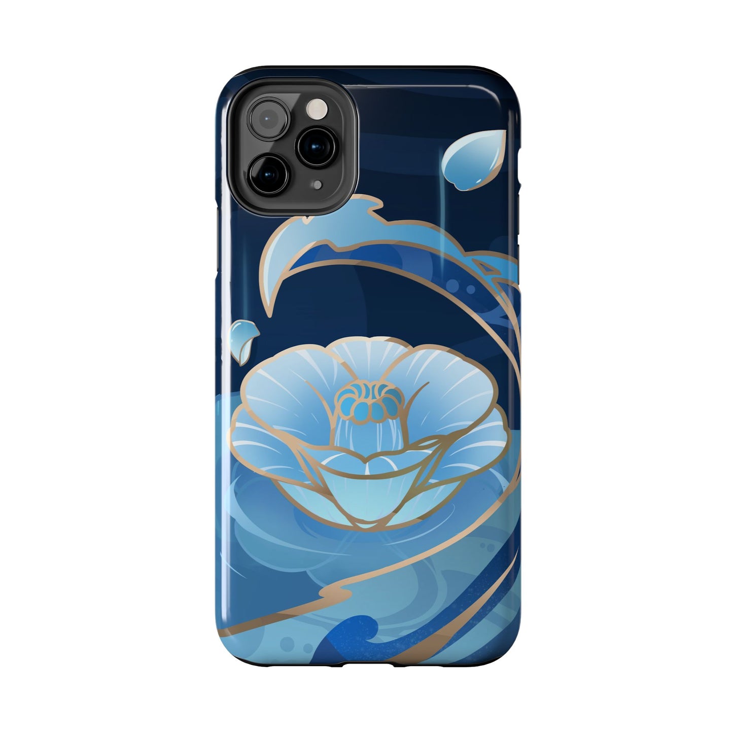 Kamisato Ayato Impact-Resistant 2-layer Tough Phone Case | iPhone | Genshin Impact