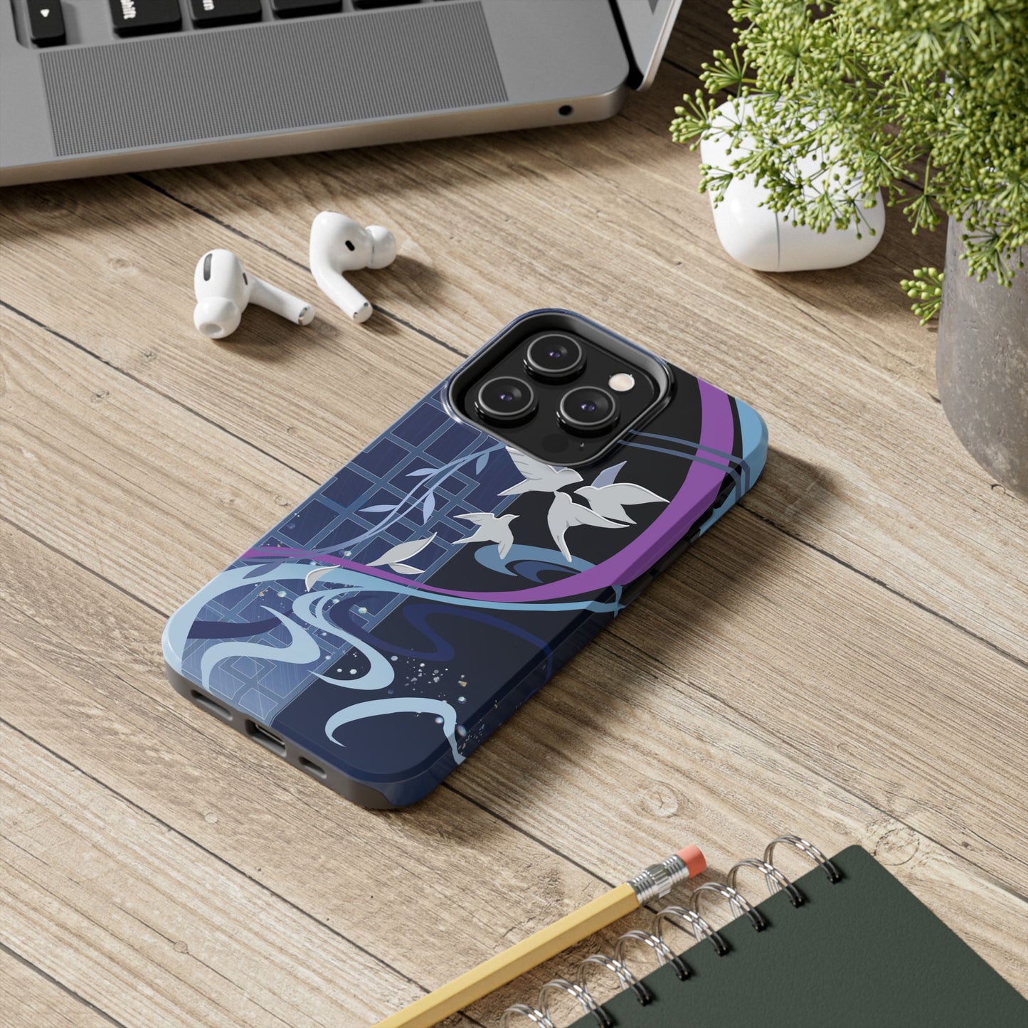 HSR Yanqing Honkai Star Rail Impact-Resistant 2-layer Tough Phone Case