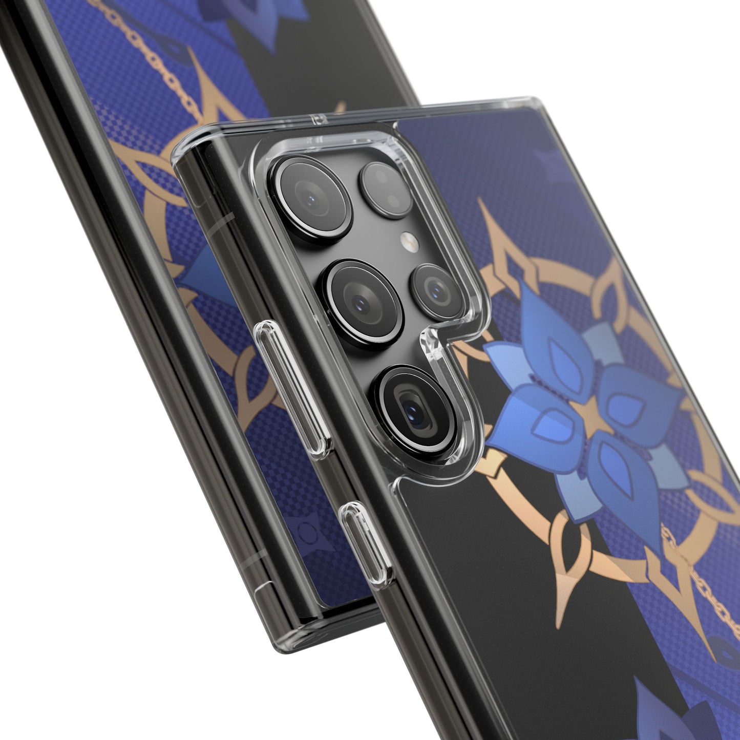 Genshin Albedo Inspired Aesthetic Clear Phone Case