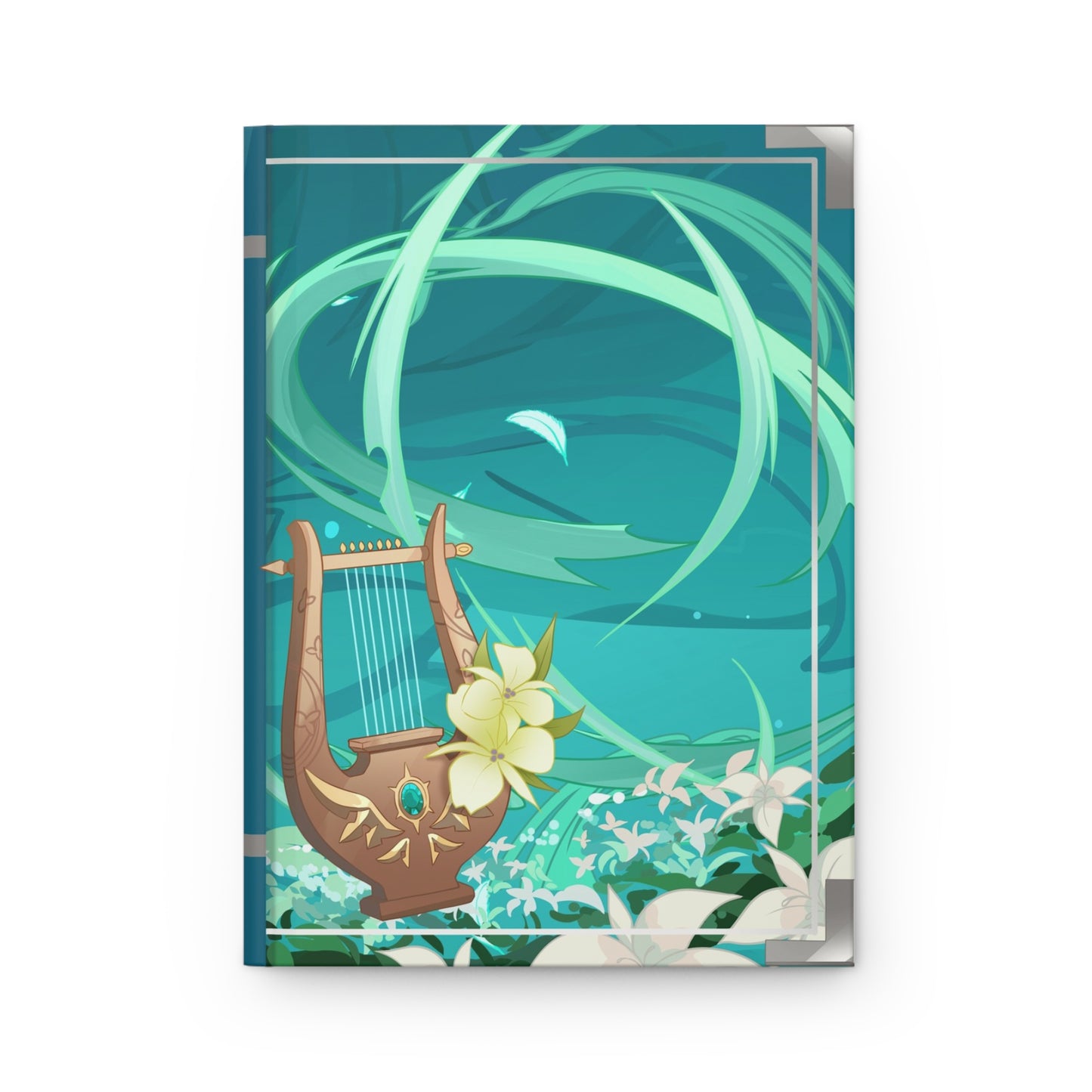 Venti Barbatos Monstadt Inspired Traditional Hardcover Journal Genshin Notebook