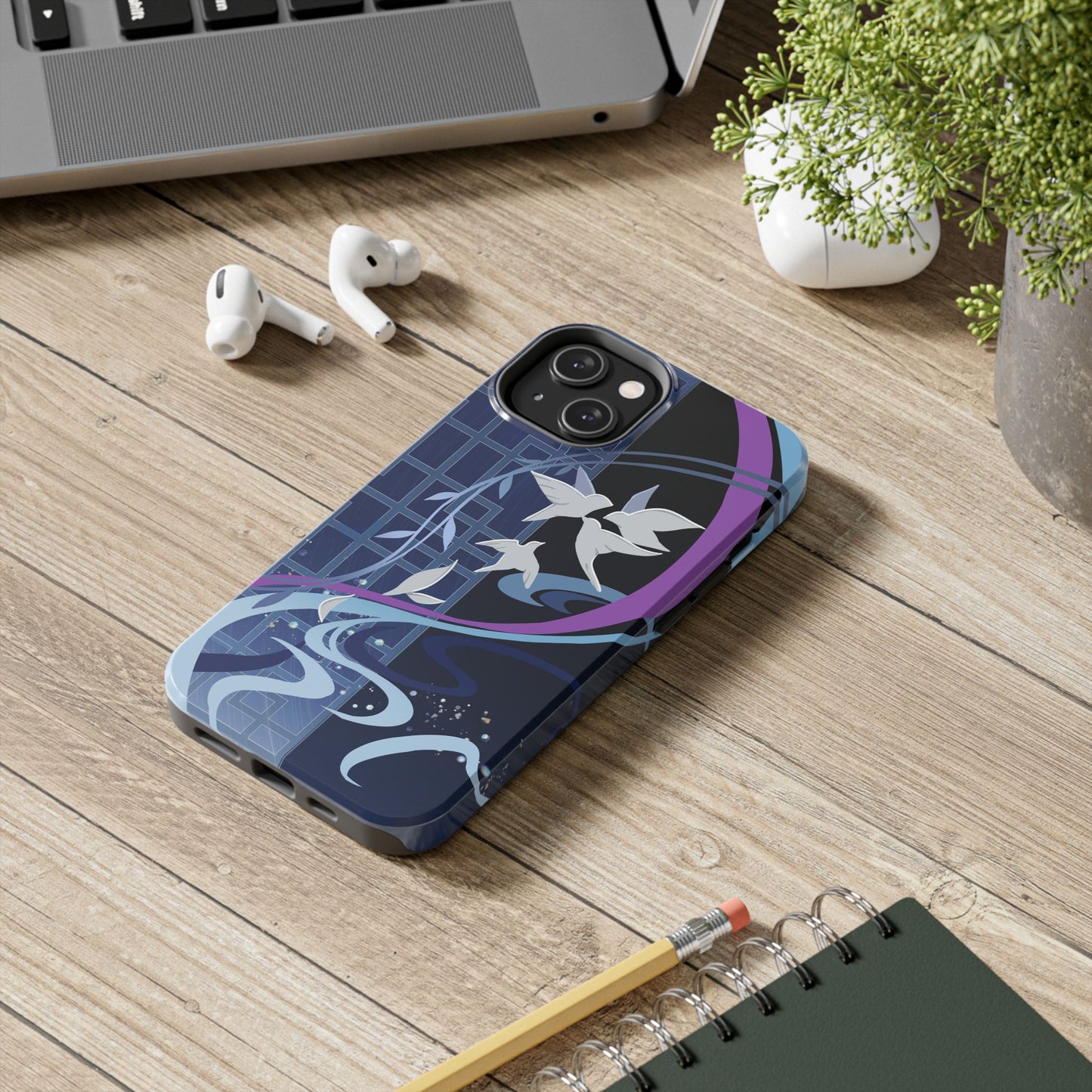 HSR Yanqing Honkai Star Rail Impact-Resistant 2-layer Tough Phone Case