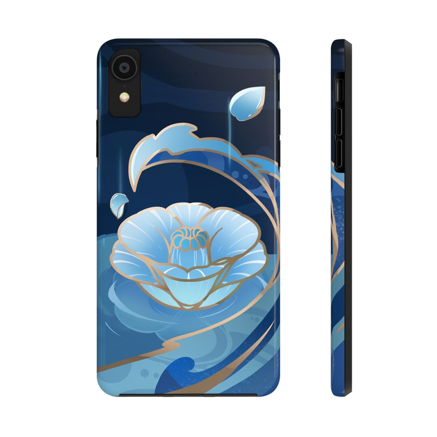 Kamisato Ayato Impact-Resistant 2-layer Tough Phone Case | iPhone | Genshin Impact