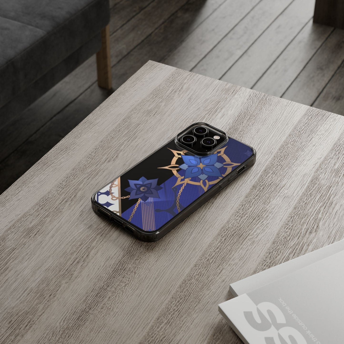 Genshin Albedo Inspired Aesthetic Clear Phone Case