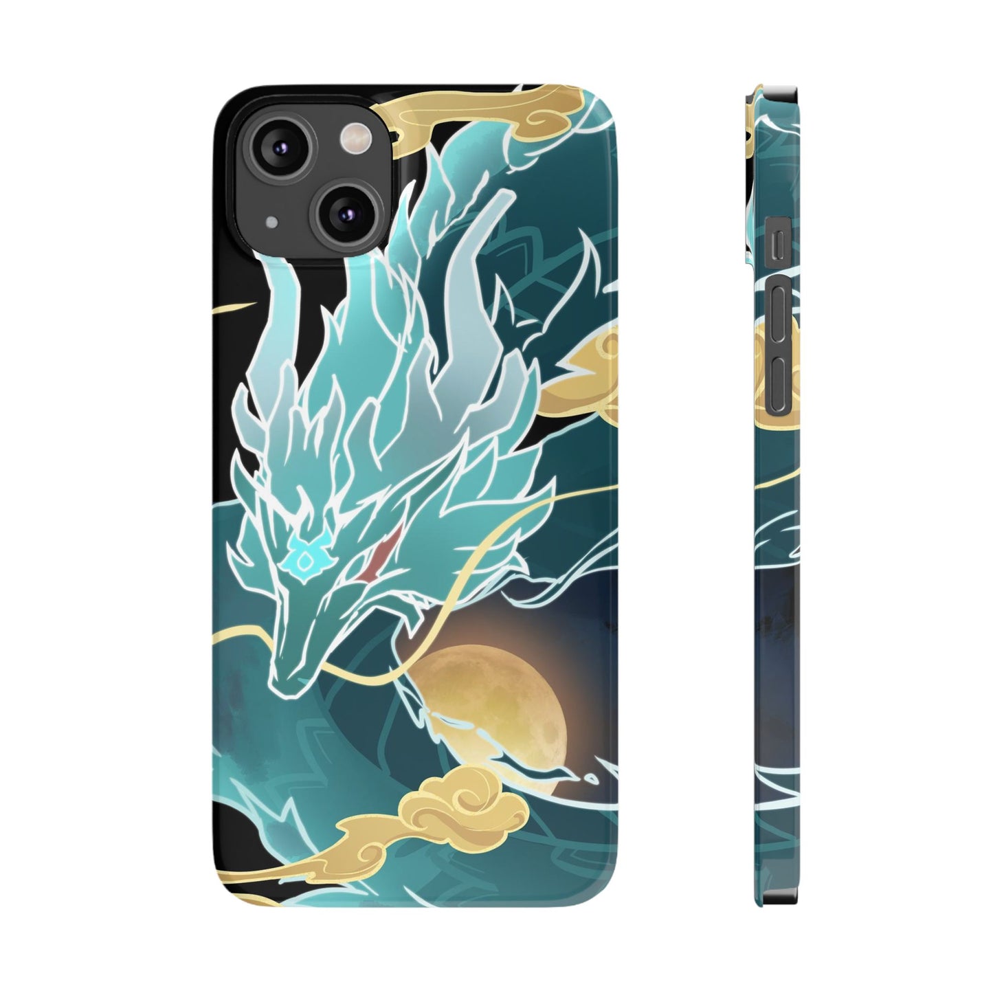 Imbibitor Lunae Dan Heng Dragon Honkai Star Rail HSR Slim Phone Case iphone 15, XR, 7, 8, etc.