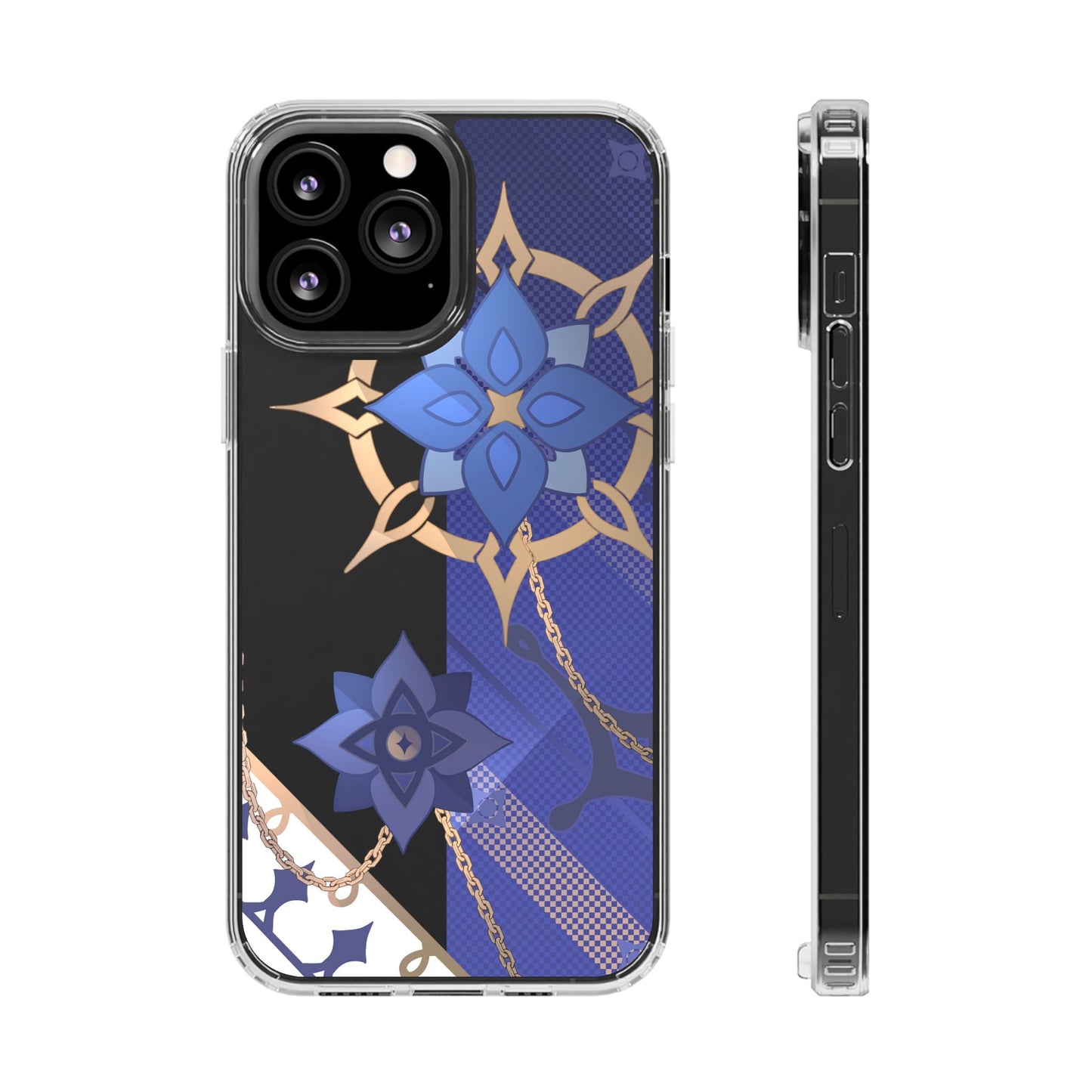 Genshin Albedo Inspired Aesthetic Clear Phone Case