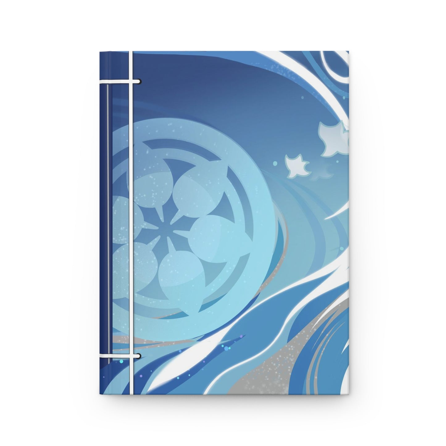 Wanderer Scaramouche Namecard Inspired Hardcover Notebook | Genshin Impact Fanmade Traditional Journal