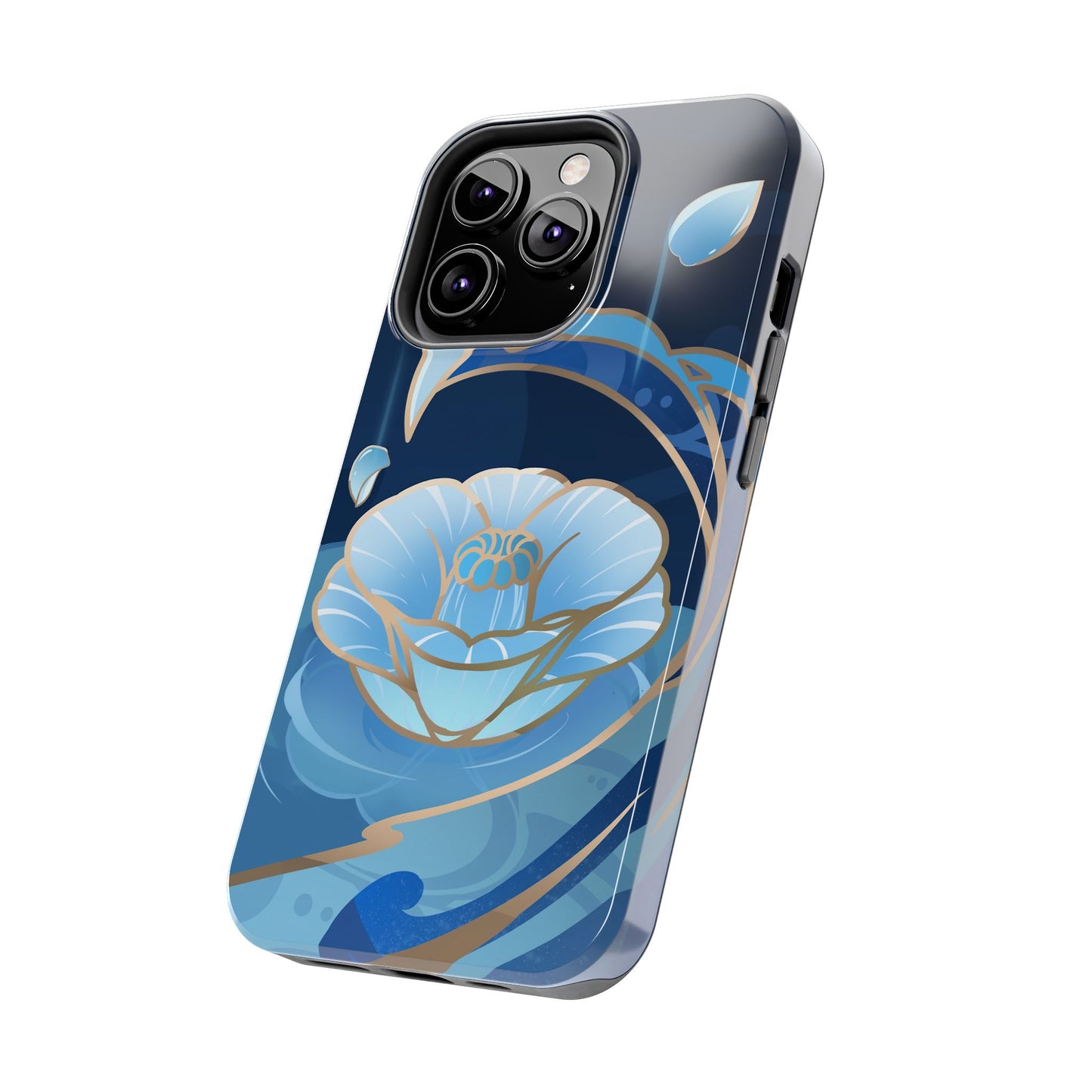 Kamisato Ayato Impact-Resistant 2-layer Tough Phone Case | iPhone | Genshin Impact