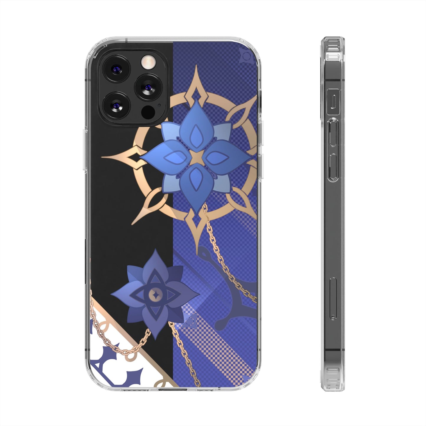 Genshin Albedo Inspired Aesthetic Clear Phone Case