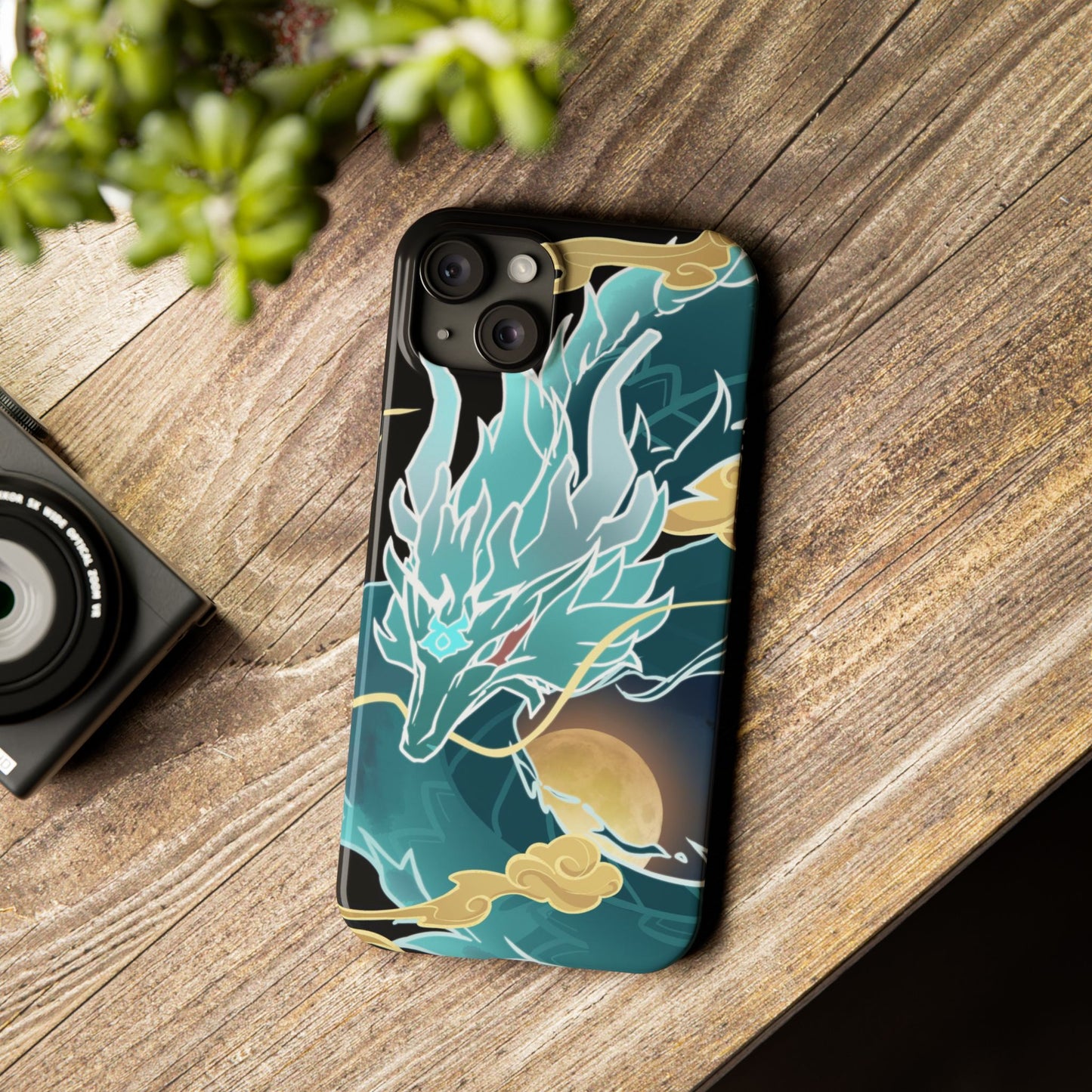 Imbibitor Lunae Dan Heng Dragon Honkai Star Rail HSR Slim Phone Case iphone 15, XR, 7, 8, etc.