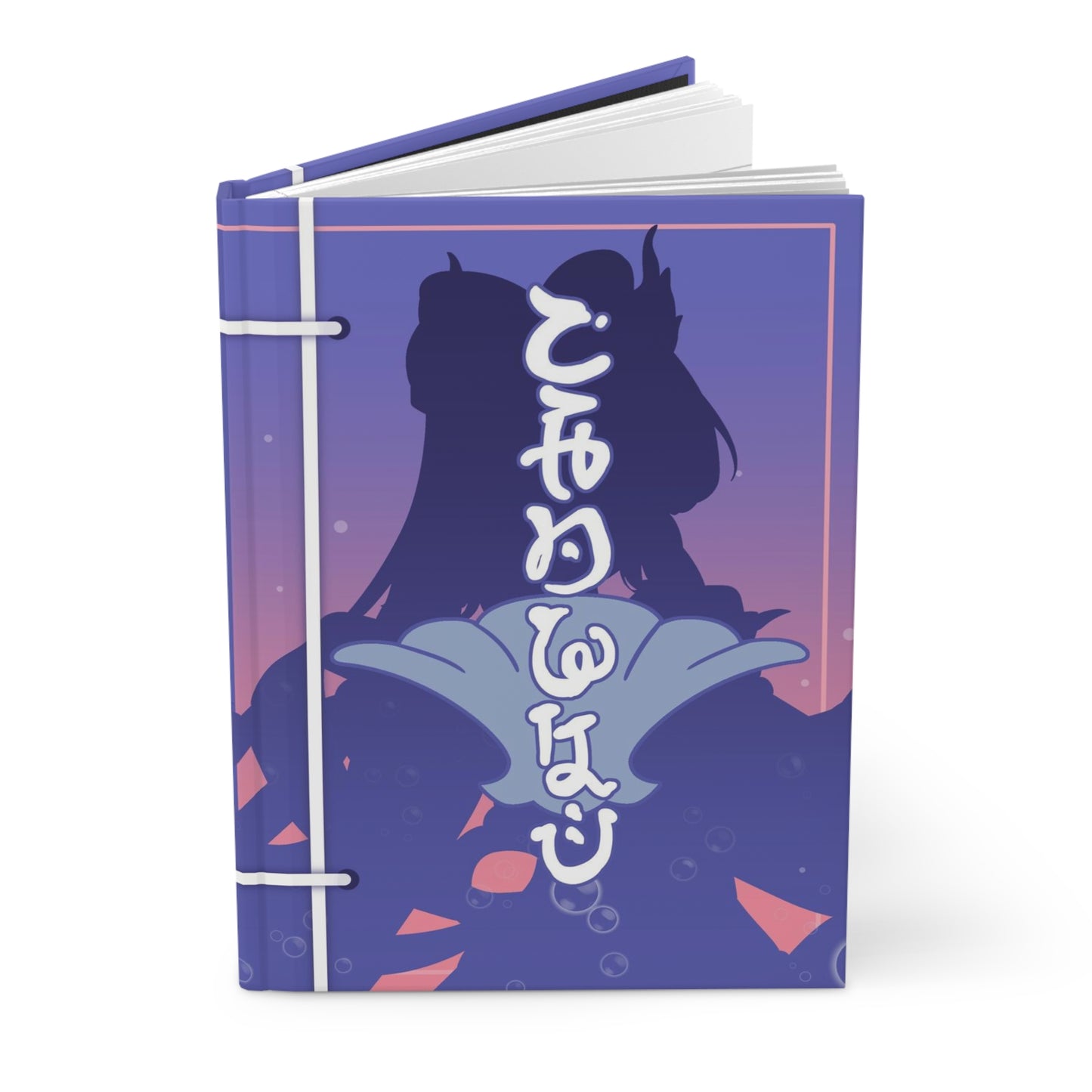 Sangonomiya Chronicles Kokomi Inspired Traditional Notebook Journal Genshin Impact