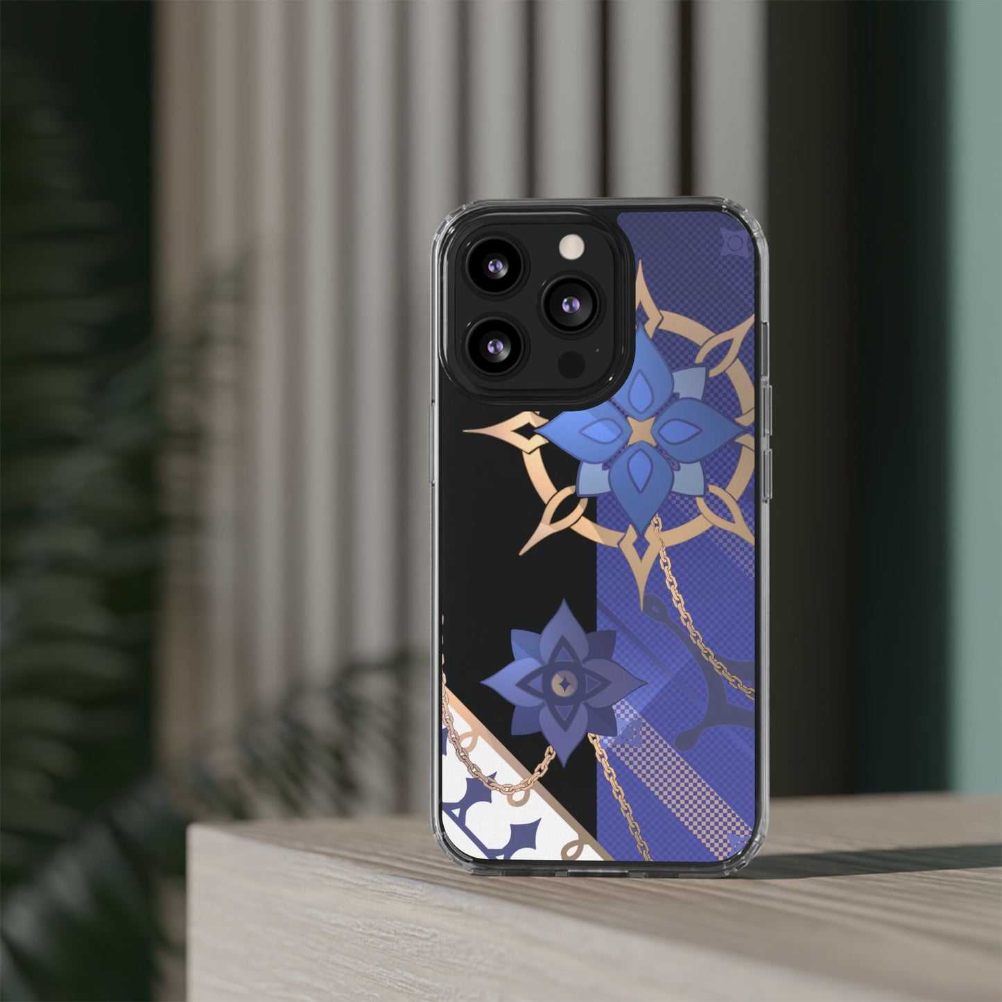 Genshin Albedo Inspired Aesthetic Clear Phone Case