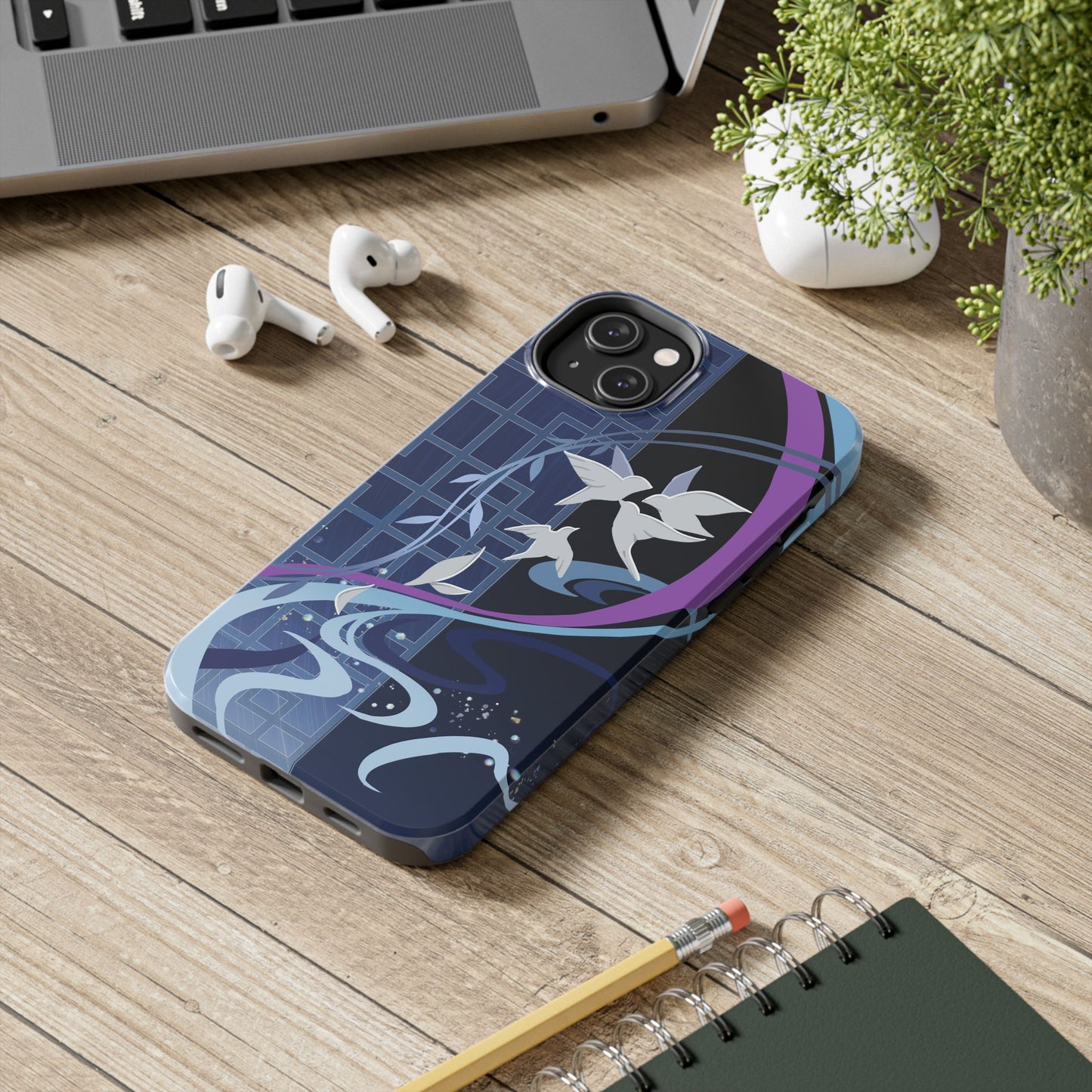 HSR Yanqing Honkai Star Rail Impact-Resistant 2-layer Tough Phone Case