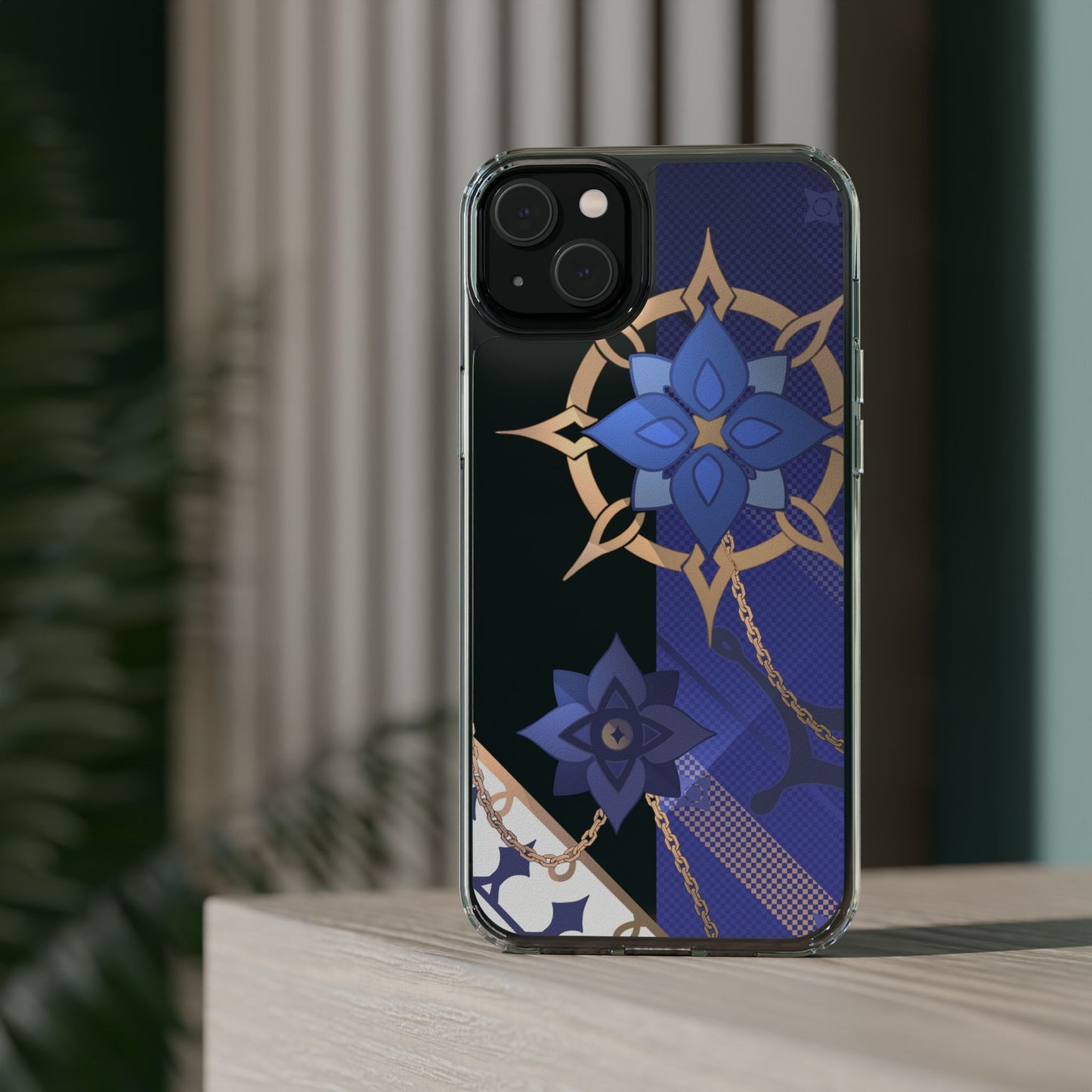 Genshin Albedo Inspired Aesthetic Clear Phone Case