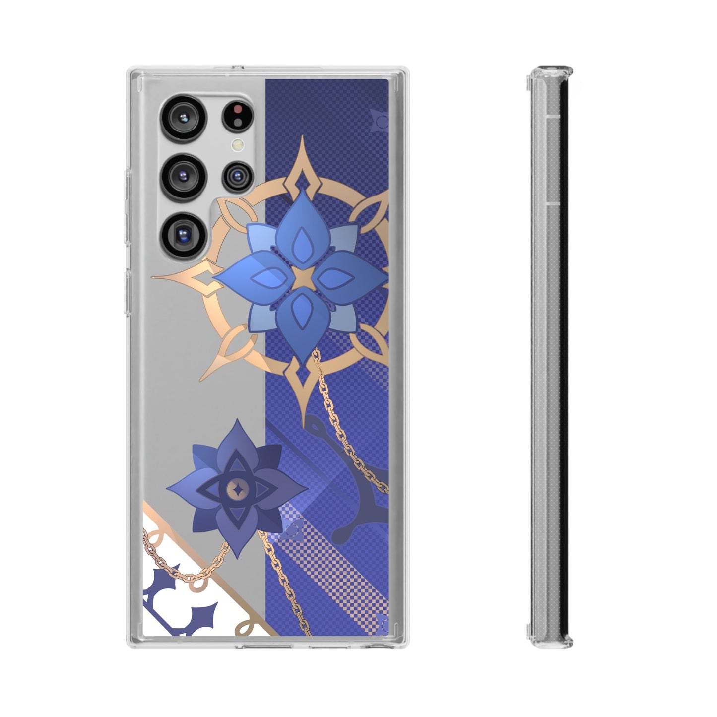 Genshin Albedo Inspired Aesthetic Clear Phone Case