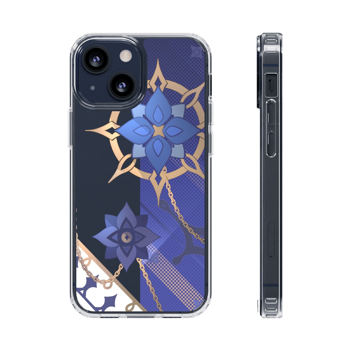 Genshin Albedo Inspired Aesthetic Clear Phone Case