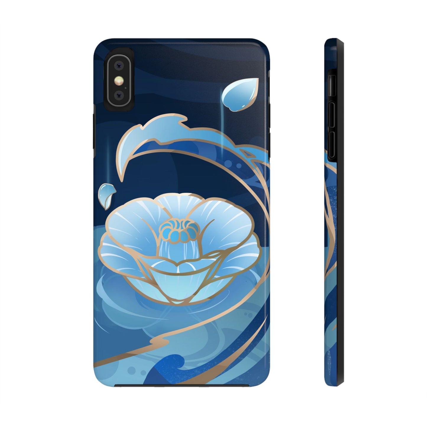Kamisato Ayato Impact-Resistant 2-layer Tough Phone Case | iPhone | Genshin Impact
