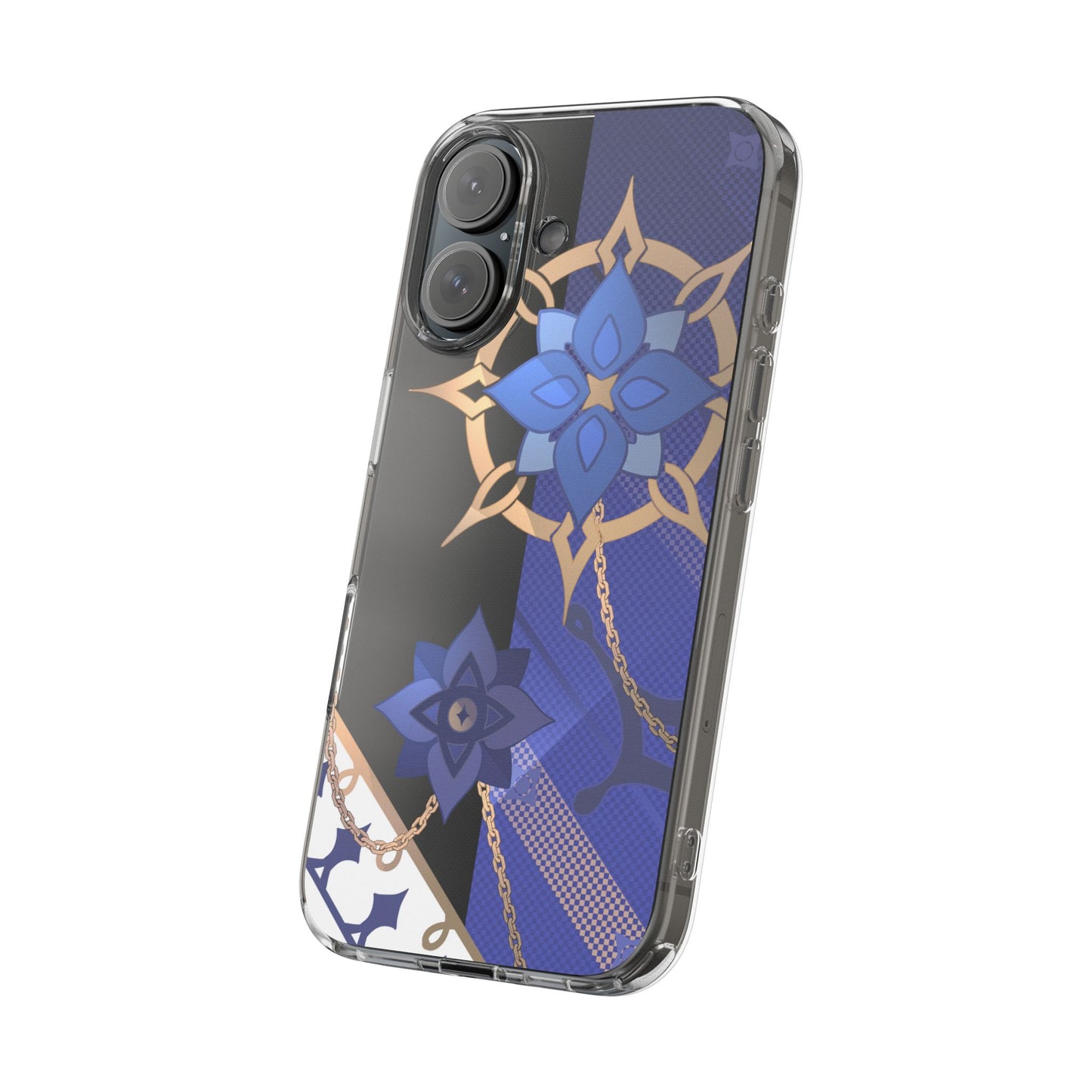 Genshin Albedo Inspired Aesthetic Clear Phone Case