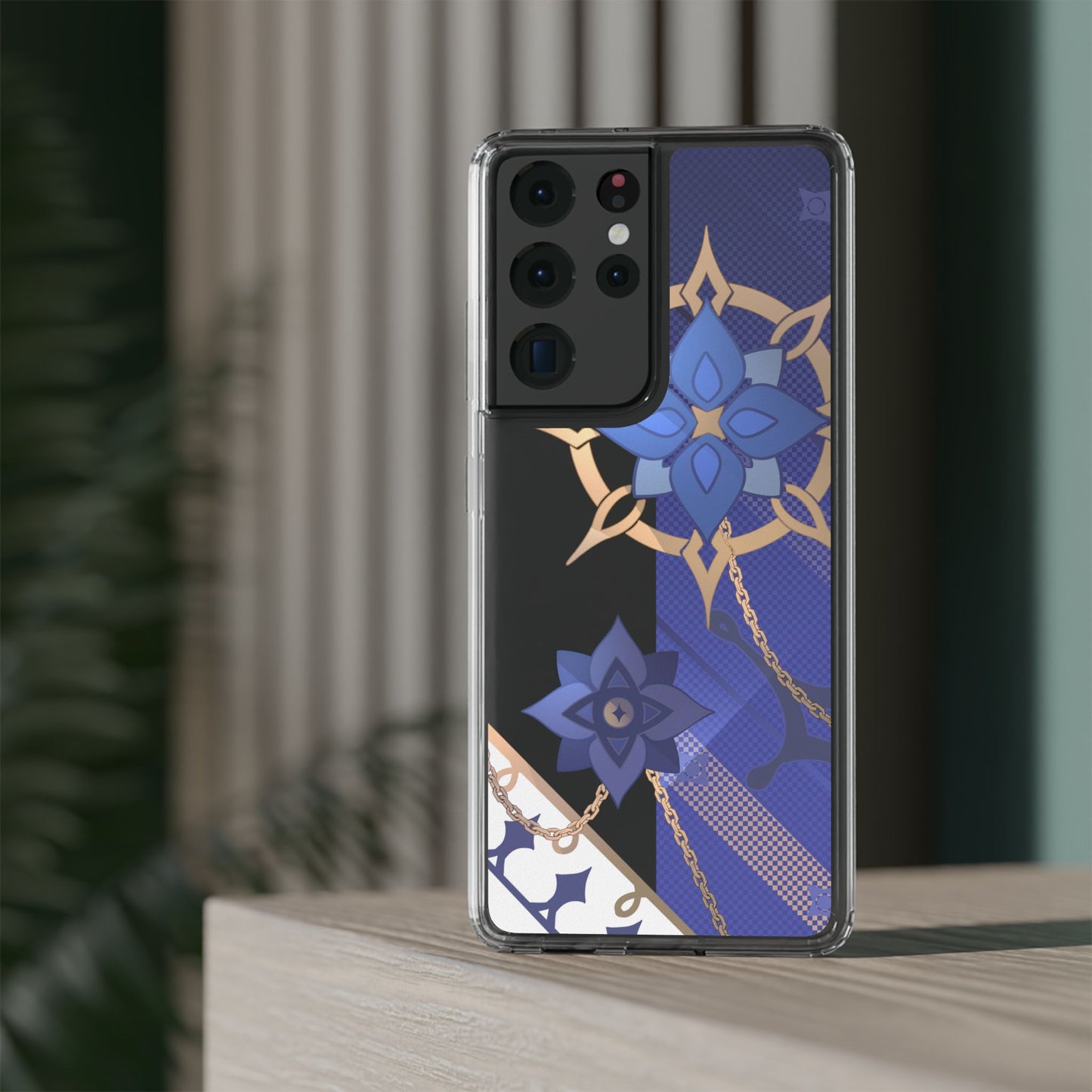 Genshin Albedo Inspired Aesthetic Clear Phone Case