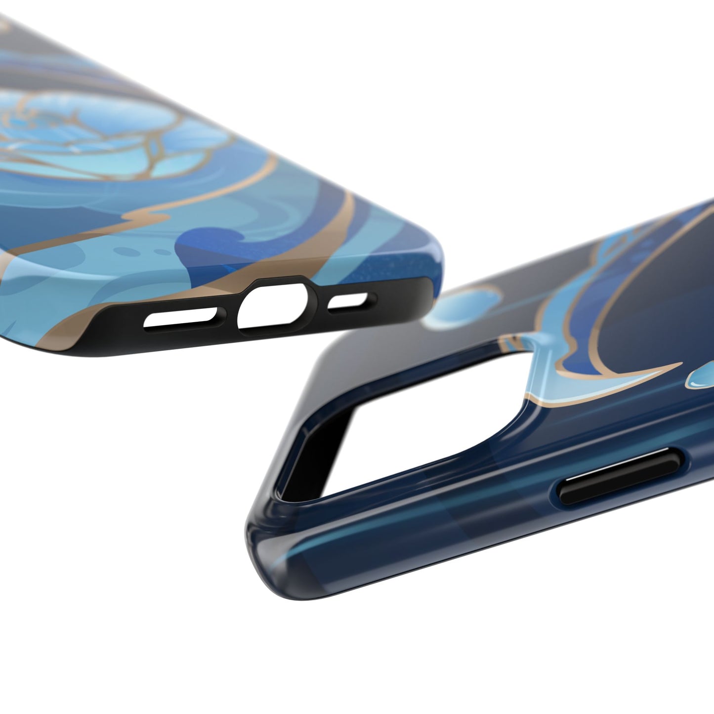 Kamisato Ayato Impact-Resistant 2-layer Tough Phone Case | iPhone | Genshin Impact