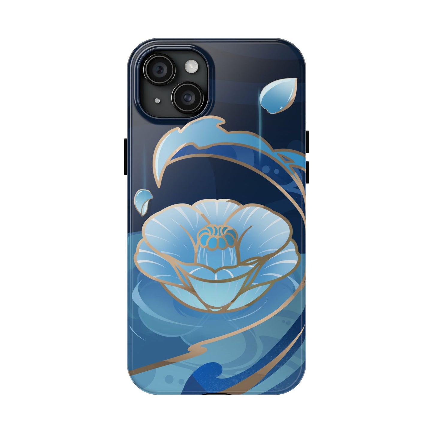 Kamisato Ayato Impact-Resistant 2-layer Tough Phone Case | iPhone | Genshin Impact